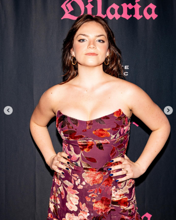 Ella Stiller at the "Dilaria" opening night on June 20, 2025. | Source: Instagram/justjared