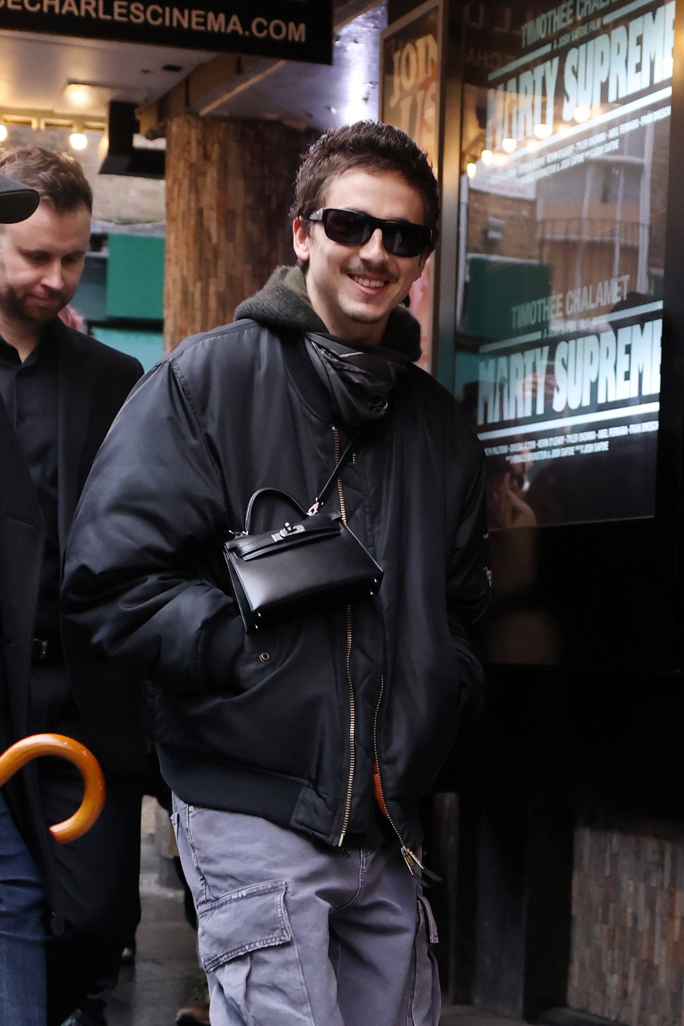 Timothée Chalamet arrives to attend a Prince Charles Cinema In Conversation event, Leicester Square, London. | Source: Getty Images