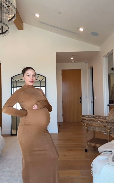 A screengrab of Olivia Culpo's video, posted on June 28, 2025. | Source: TikTok/oliviadangerculpo