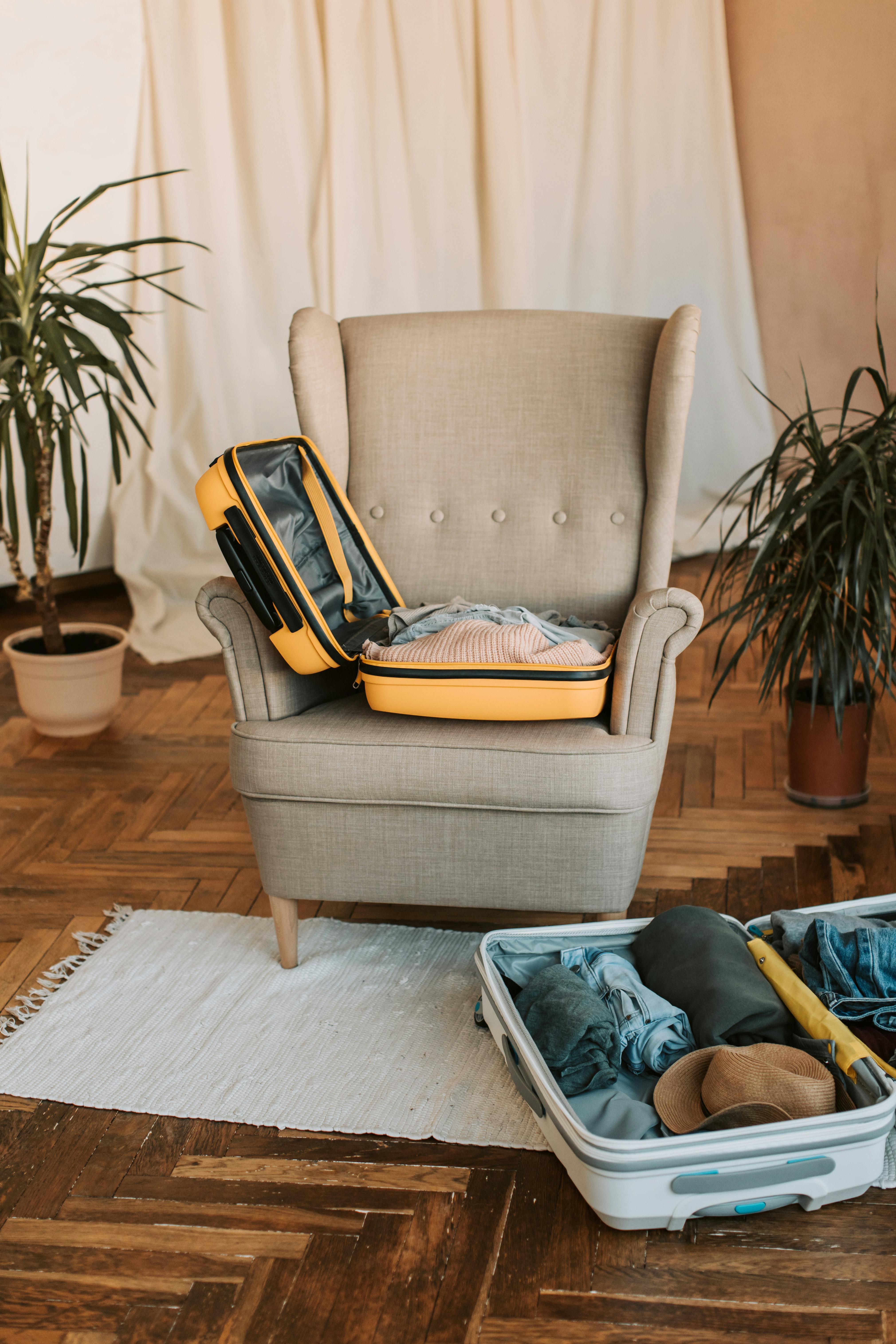 Open suitcases | Source: Pexels
