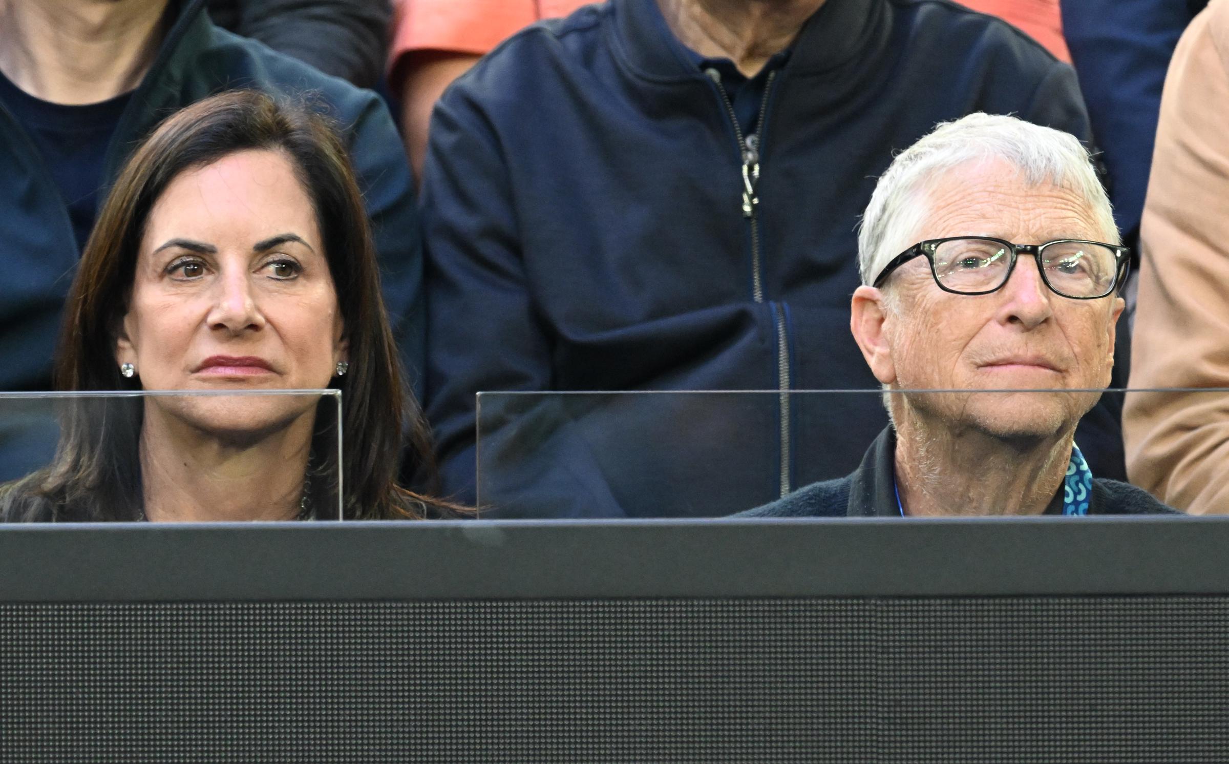 Bill and Melinda Gates in the CBS Toyota Greenroom before their appearance on "CBS THIS MORNING" on February 12, 2019. | Source: Getty Images