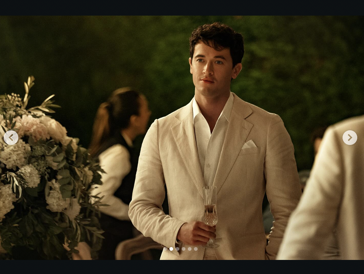 Tom Blyth as Alex Nilsen in "People We Meet on Vacation" | Source: instagram/netflix