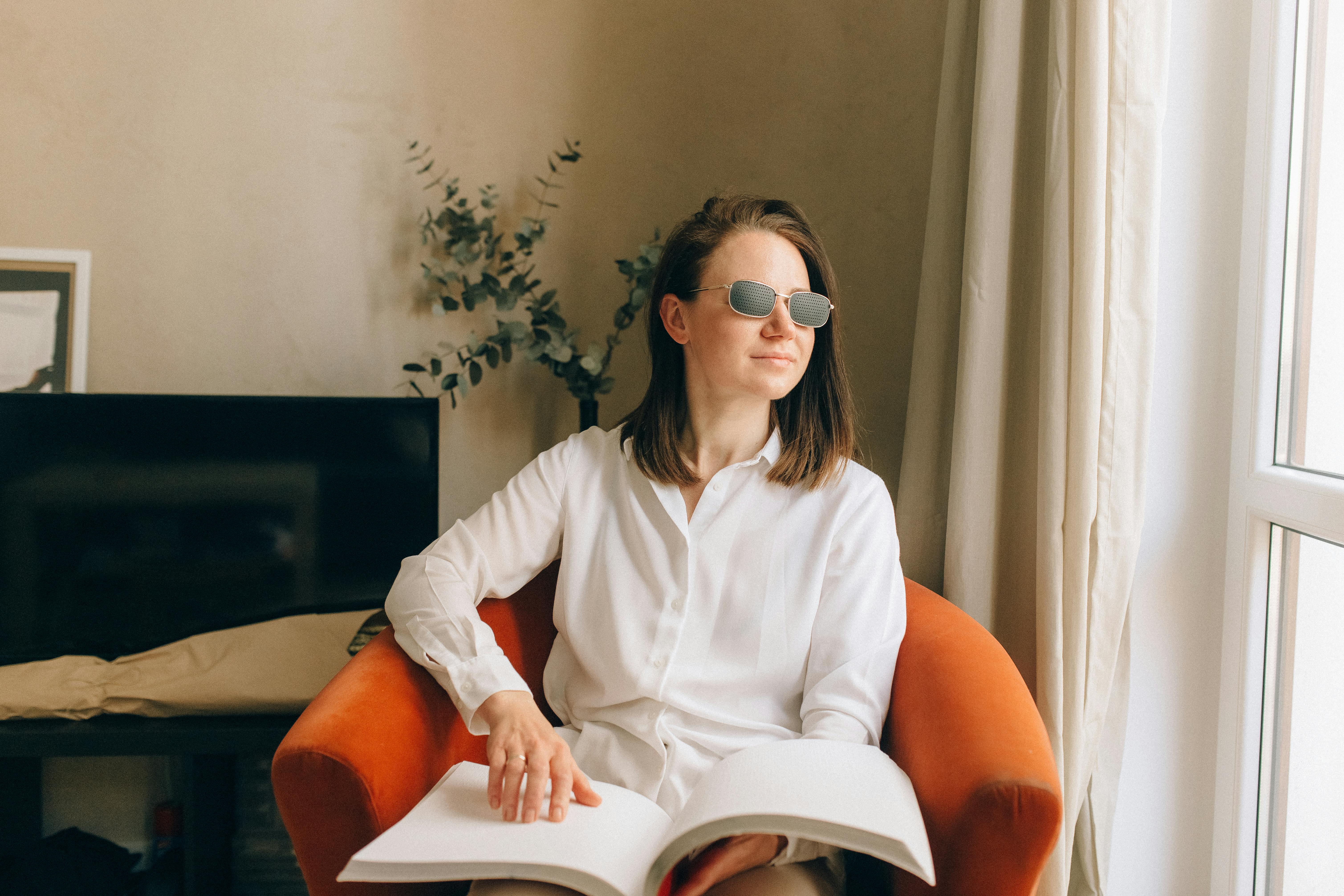 A blind woman | Source: Pexels