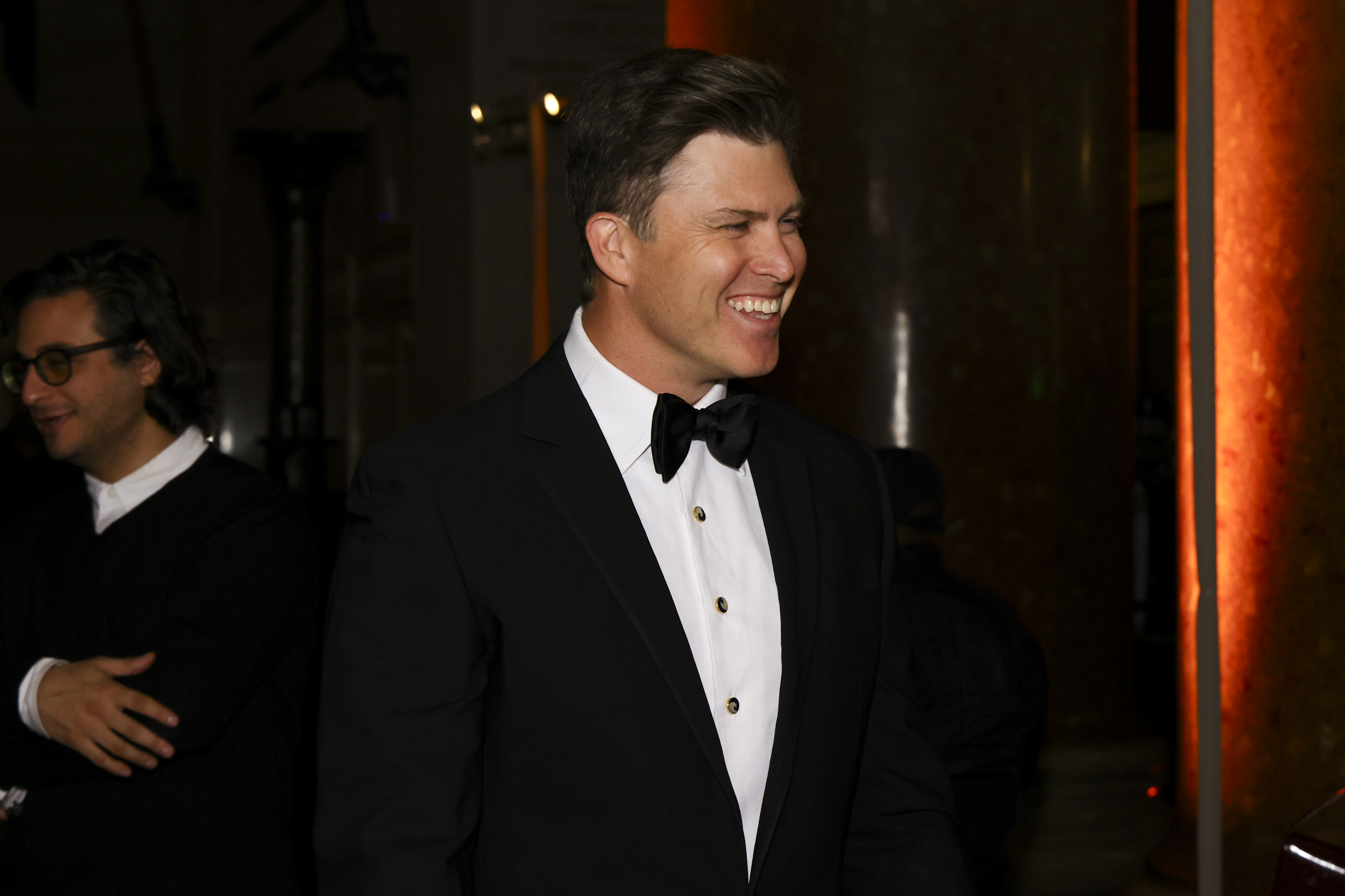 Colin Jost at the American Museum of Natural History's 2025 Museum Gala held at the American Museum of Natural History on December 04, 2025 in New York City. | Source: Getty Images