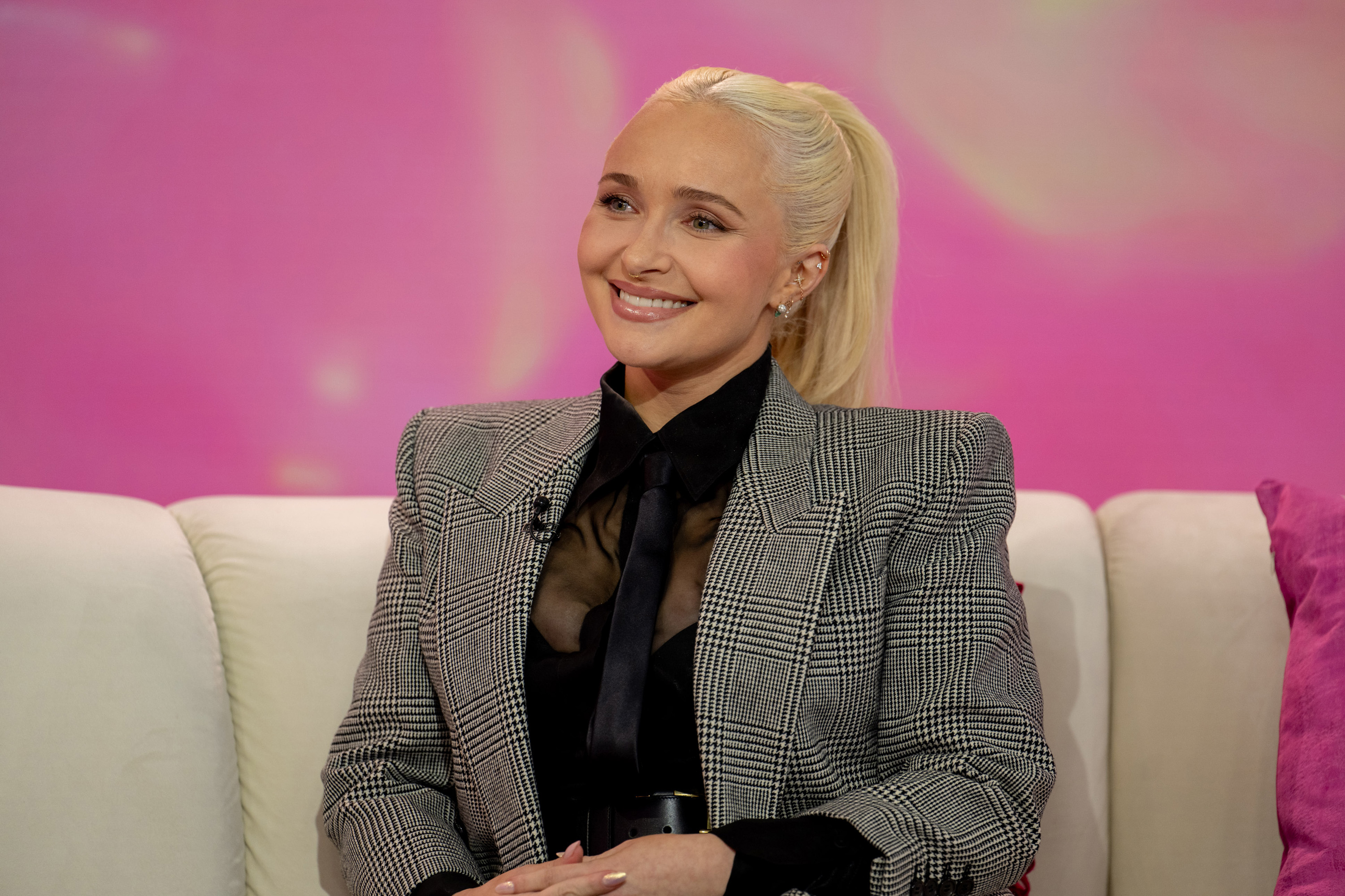 Hayden Panettiere on "Today" on September 24, 2024 | Source: Getty Images