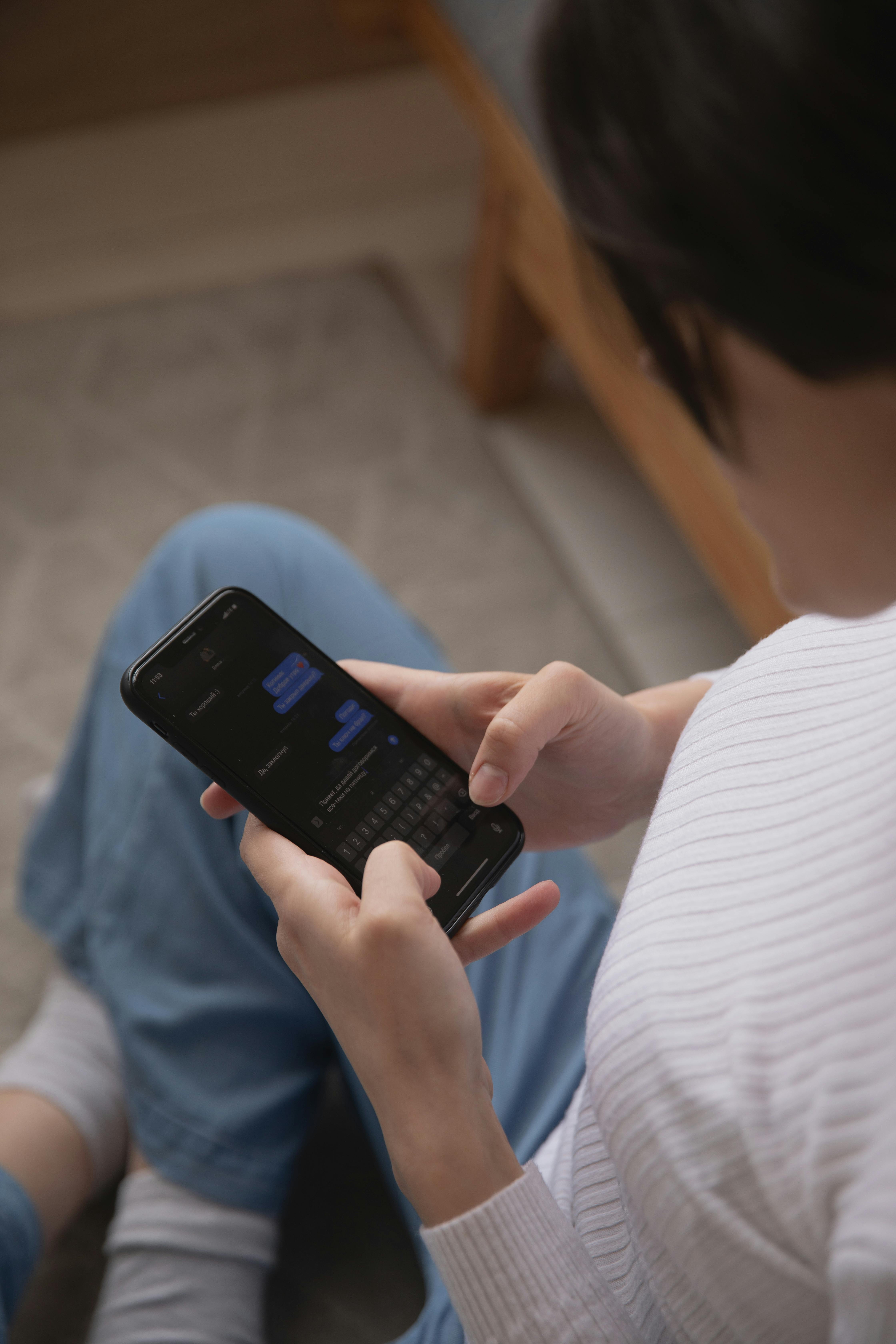 My MIL Demanded I Leave My Own Home During the Birthday Party I Organized for Her – She Didn't Know How Big a Mistake That Was 20 A person using a cellphone | Source: Pexels