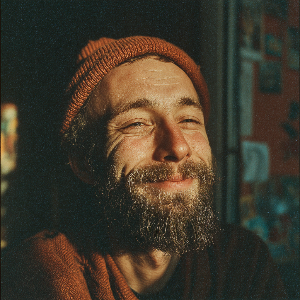 A happy man | Source: Midjourney
