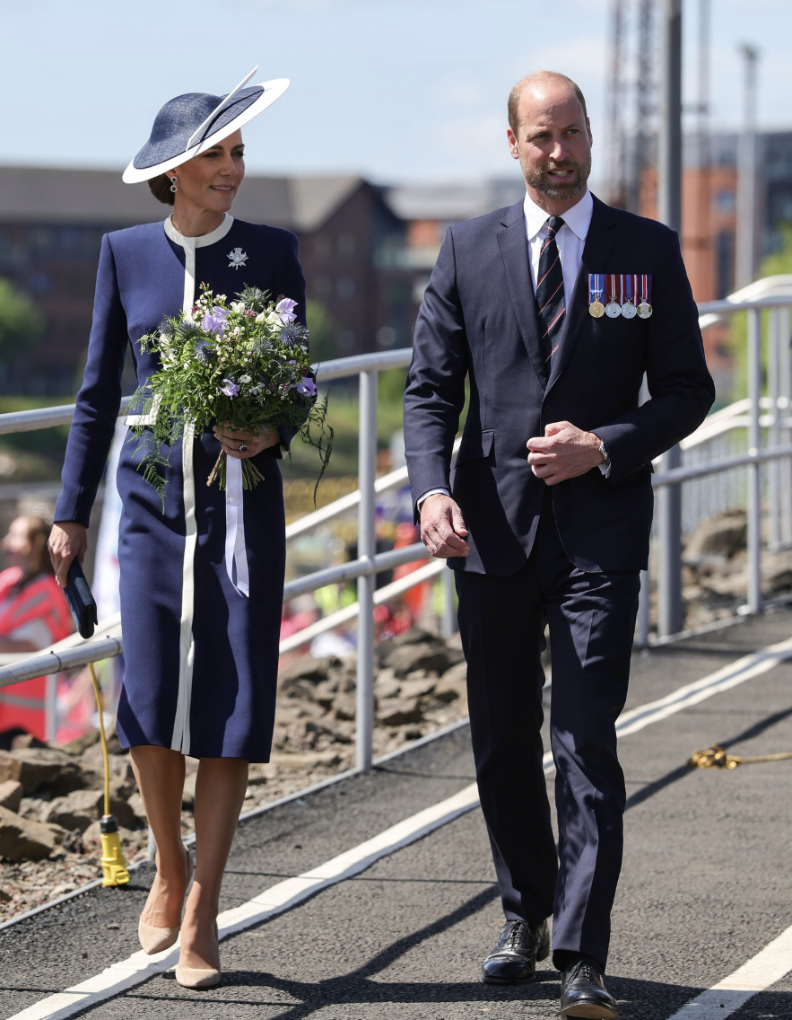 The Prince and Princess of Wales at the HMS Glasgow naming ceremony on May 22, 2025 in Scotland | Source: Instagram/princeandprincessofwales