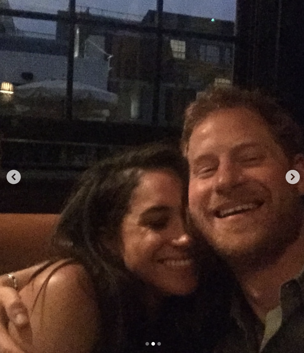 Meghan Markle and Prince Harry on July 4, 2016, posted on July 4, 2025 | Source: Instagram/meghan