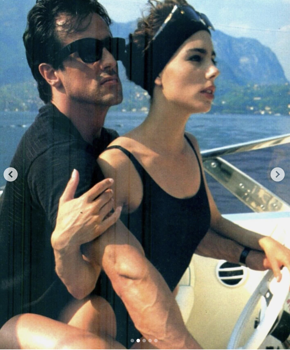 Sylvester and Jennifer Stallone, posted on August 14, 2025. | Source: Instagram/officialslystallone