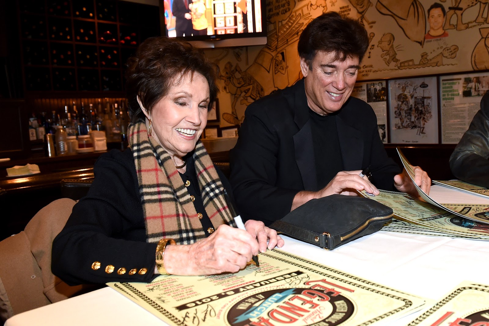 Jan Howard and Ronnie McDowell attend the 2nd Annual Legendary Lunch presented by Webster Public Relations and CMA at The Palm Restaurant on February 8, 2016 in Nashville, Tennessee | Source: Getty Images