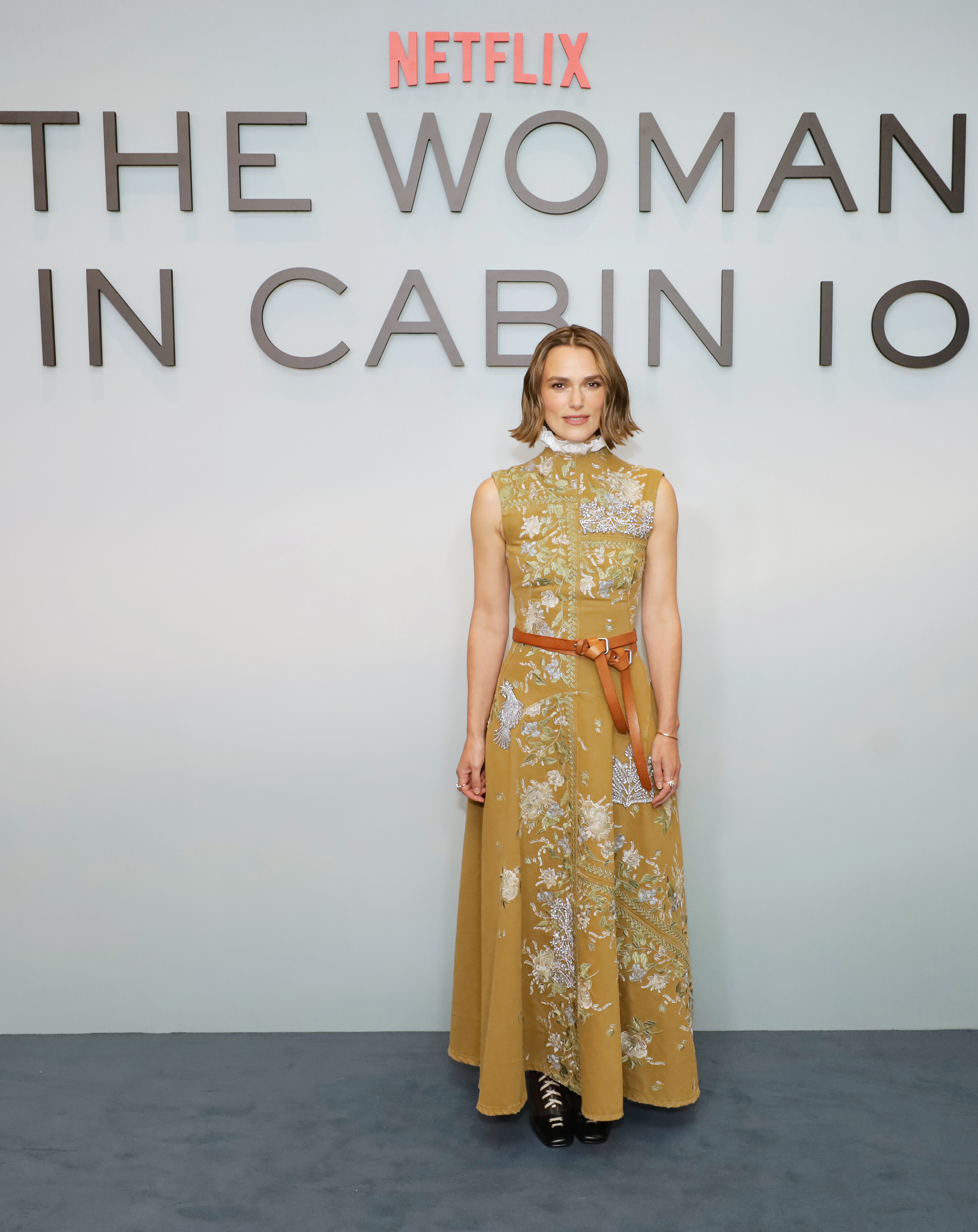 Keira Knightley attends the premiere of "The Woman In Cabin 10" at BAFTA Piccadilly on September 25, 2025 in London, England | Source: Getty Images