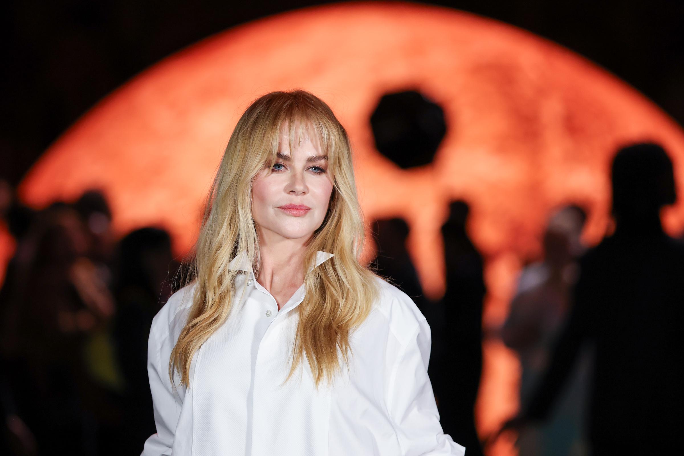 Nicole Kidman attends the Chanel Womenswear Spring/Summer 2026 show as part of Paris Fashion Week on October 6, 2025, in Paris, France | Source: Getty Images