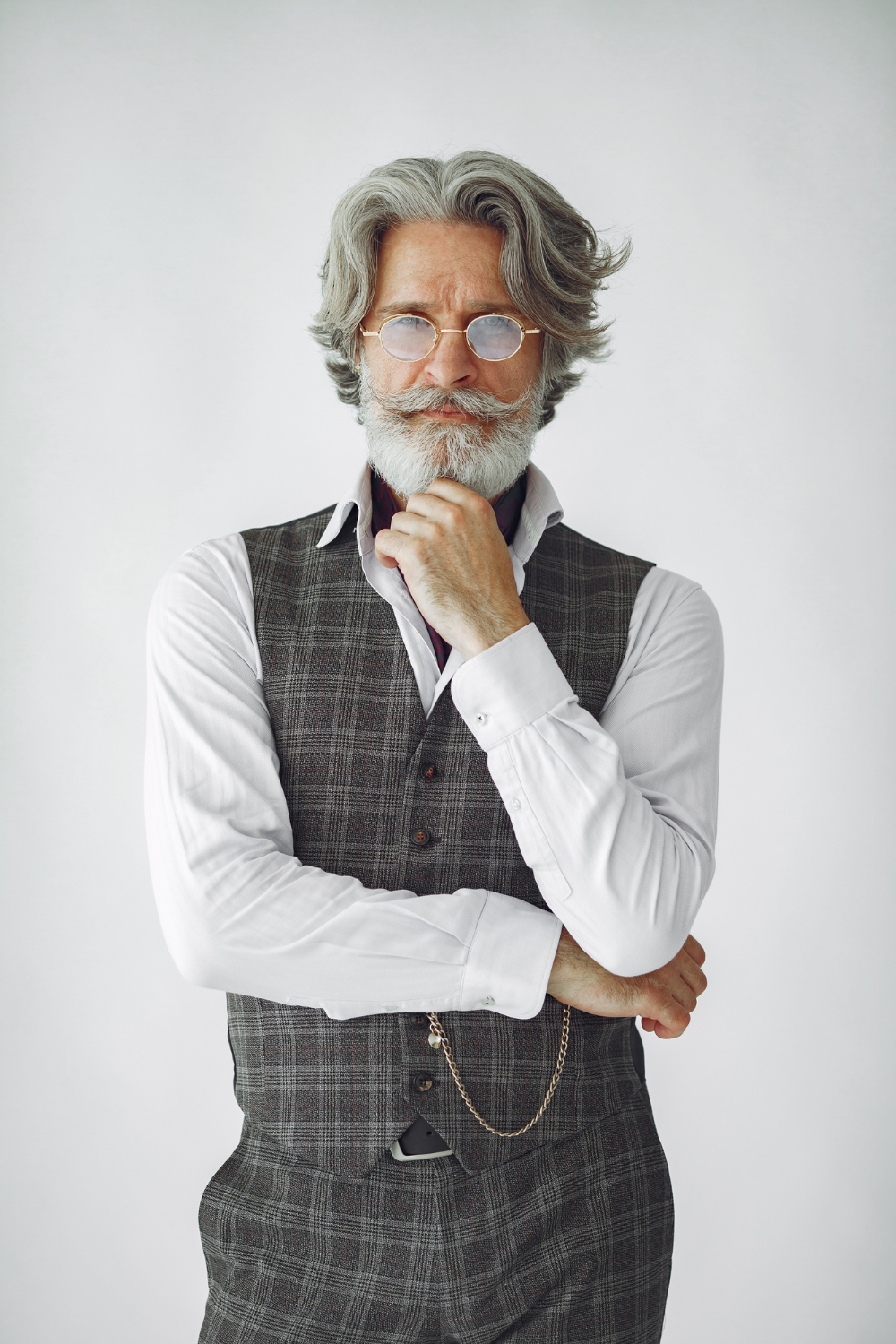 An elegant senior man | Source: Freepik