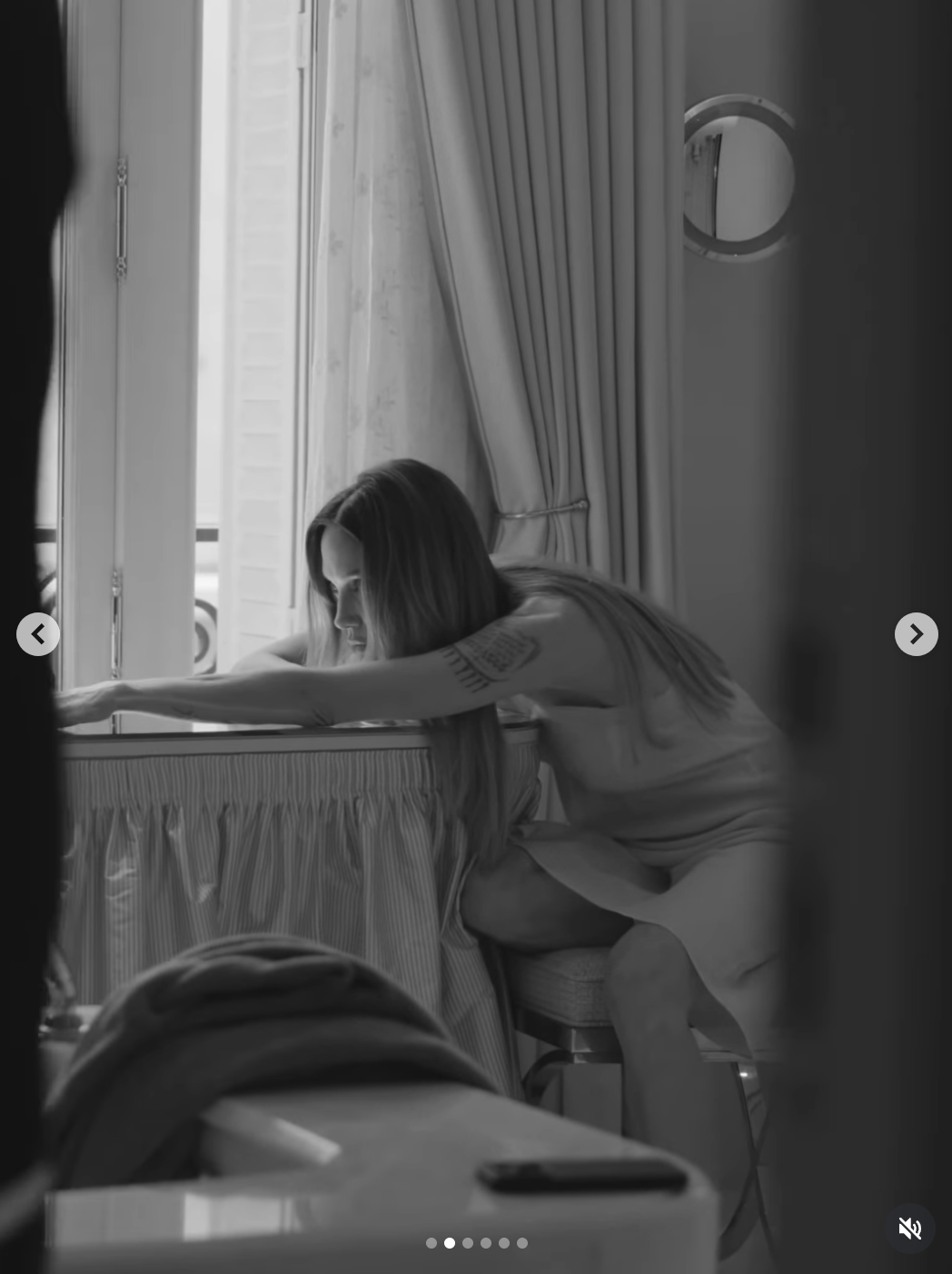 Angelina Jolie in behind-the-scenes footage from her Time France cover shoot | Source: instagram/timefrance