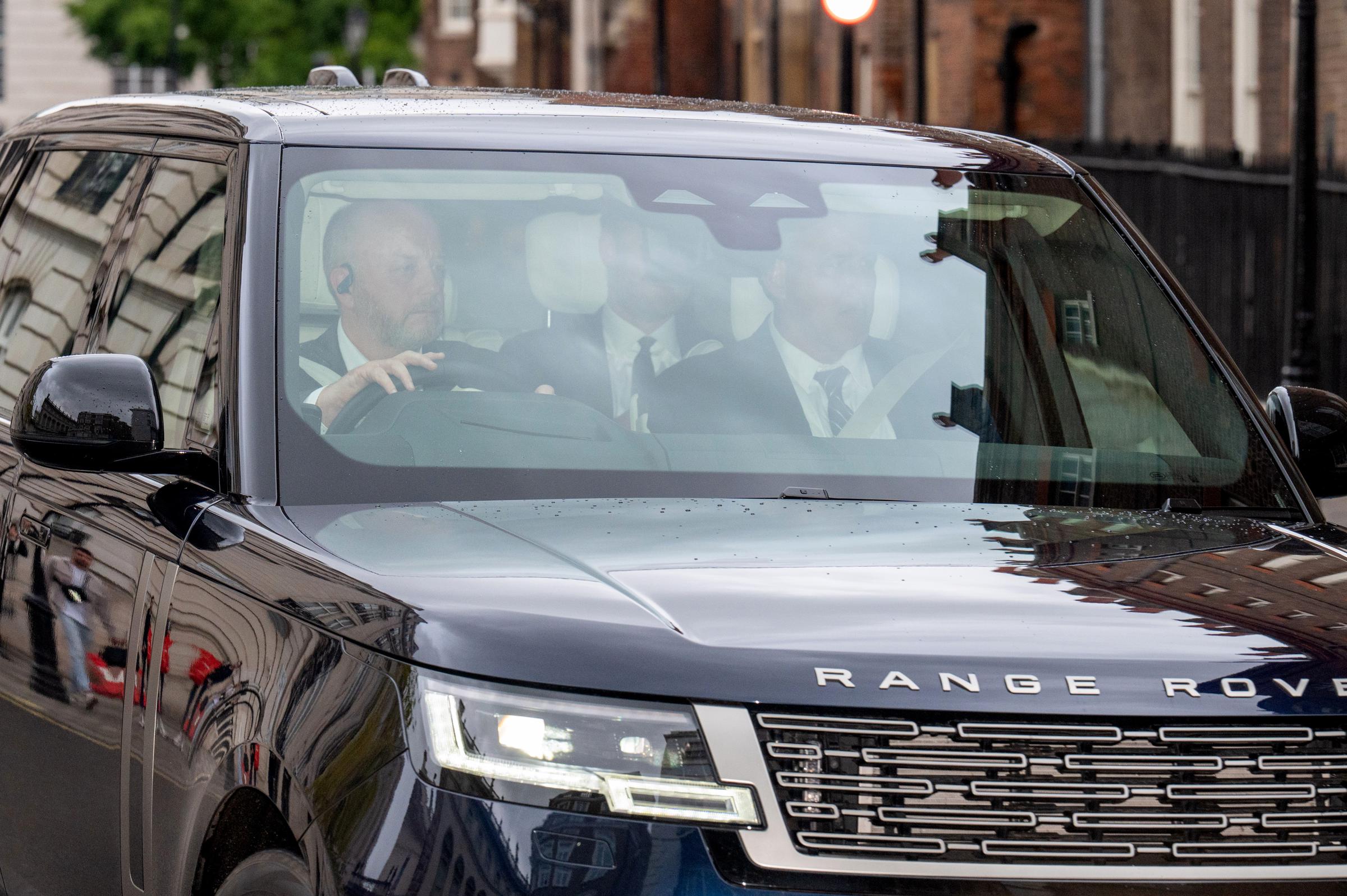 Prince Harry arrives at Clarence House on September 10, 2025, in London, England. | Source: Getty Images
