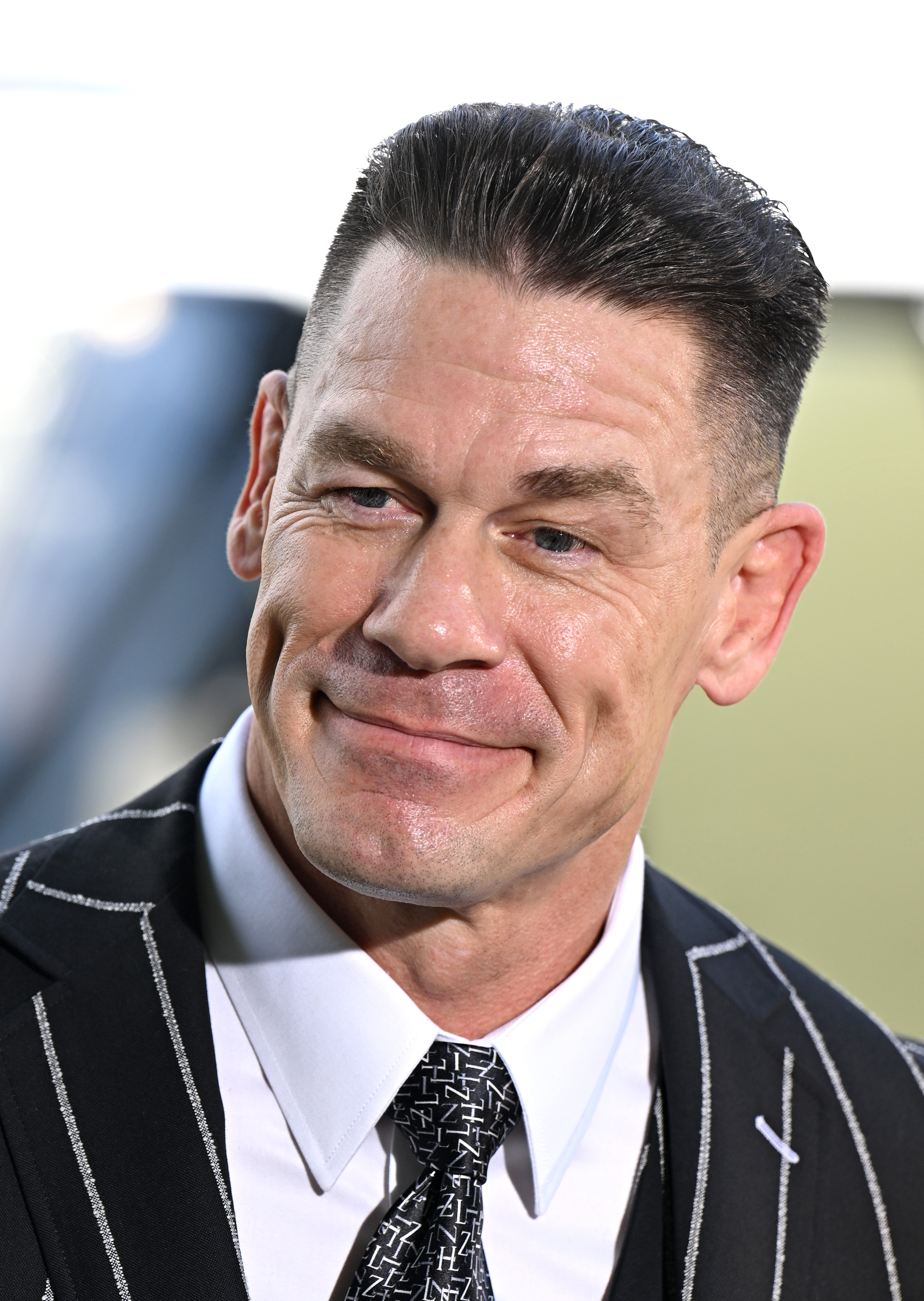 John Cena attends the photocall for "Heads Of State" at Potters Fields Park on July 1, 2025, in London, England. | Source: Getty Images