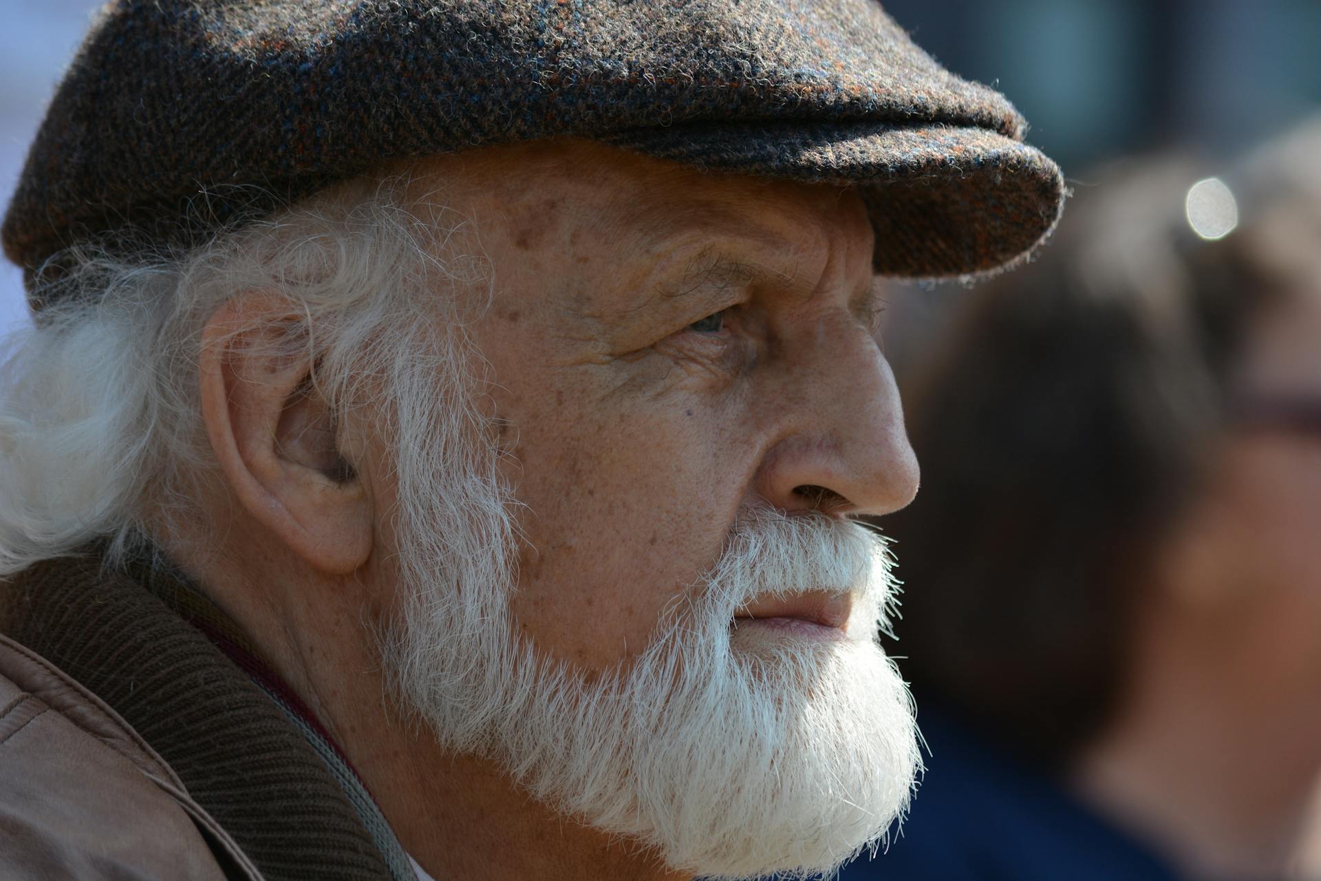A close-up shot of an older man's face | Source: Pexels