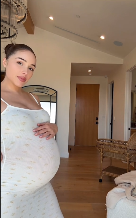 A screengrab of Olivia Culpo's video, posted on June 28, 2025. | Source: TikTok/oliviadangerculpo