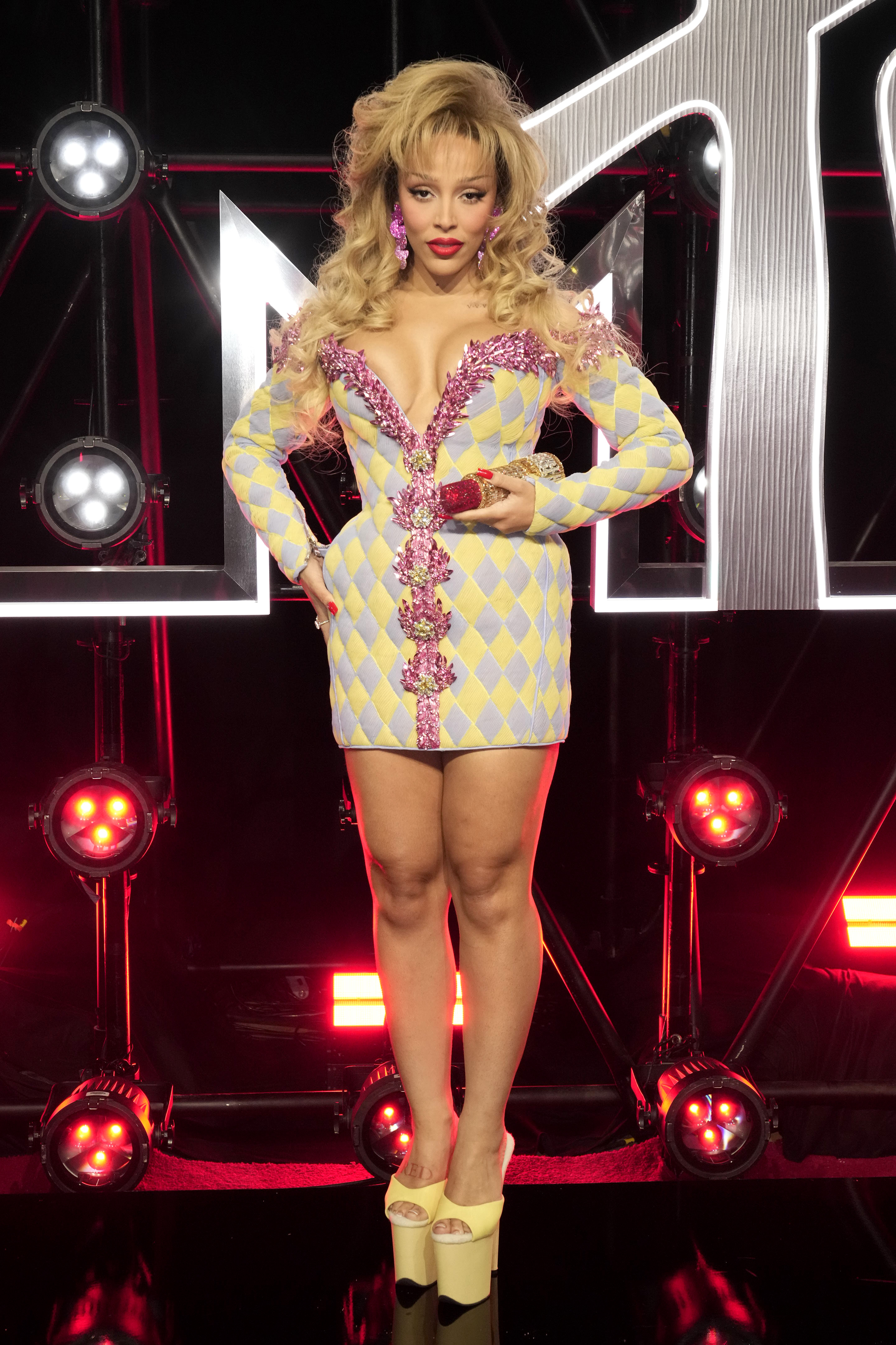 Doja Cat attends the 2025 MTV Video Music Awards at UBS Arena on September 7, 2025, in Elmont, New York. | Source: Getty Images