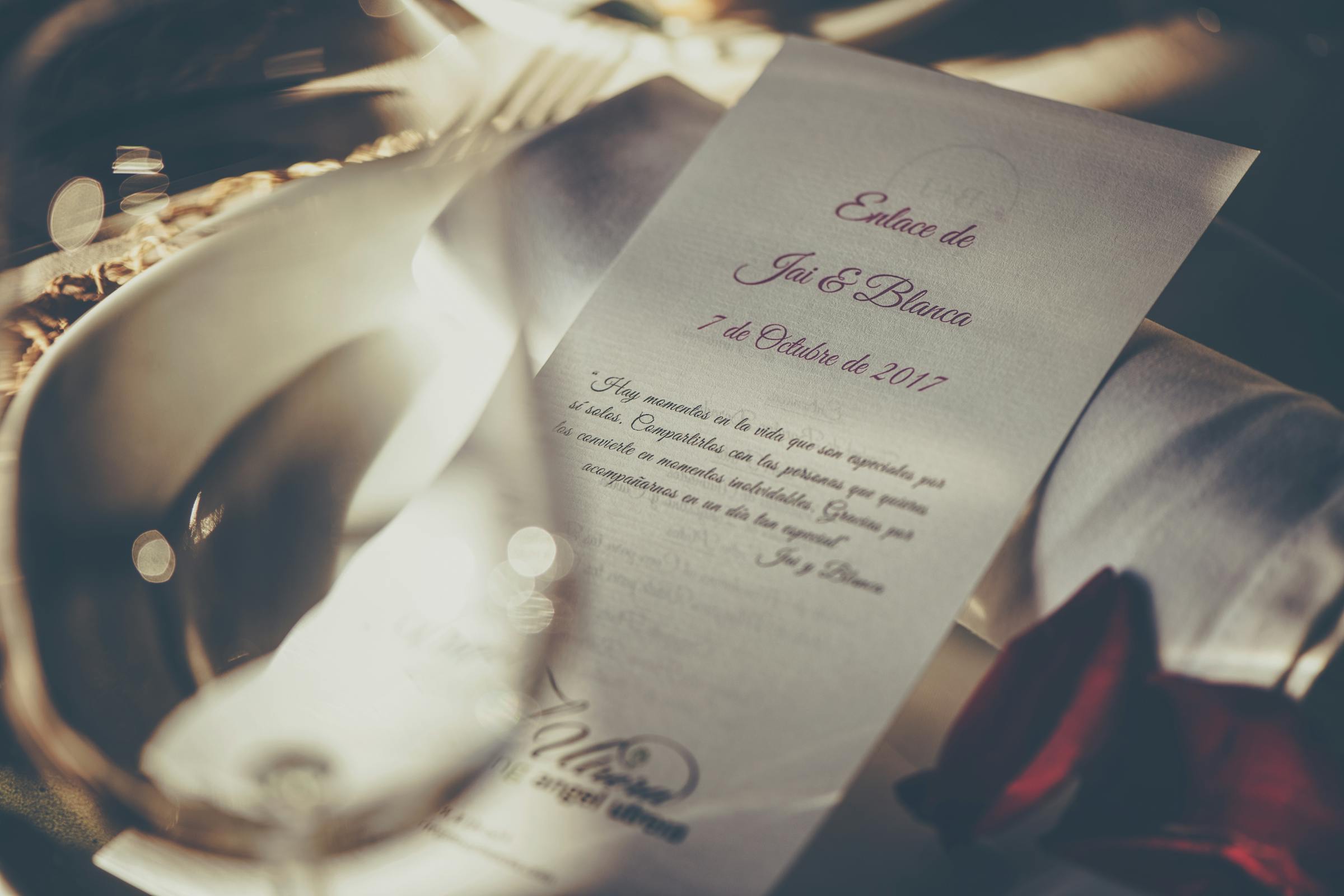 A wedding invitation | Source: Pexels