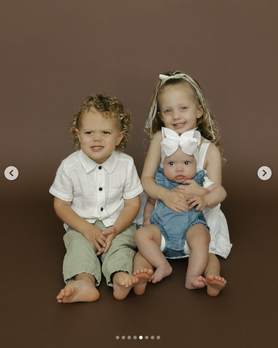 Sterling Skye, Bronze, and Golden Mahomes posted on June 12, 2025 | Source: Instagram/brittanylynne