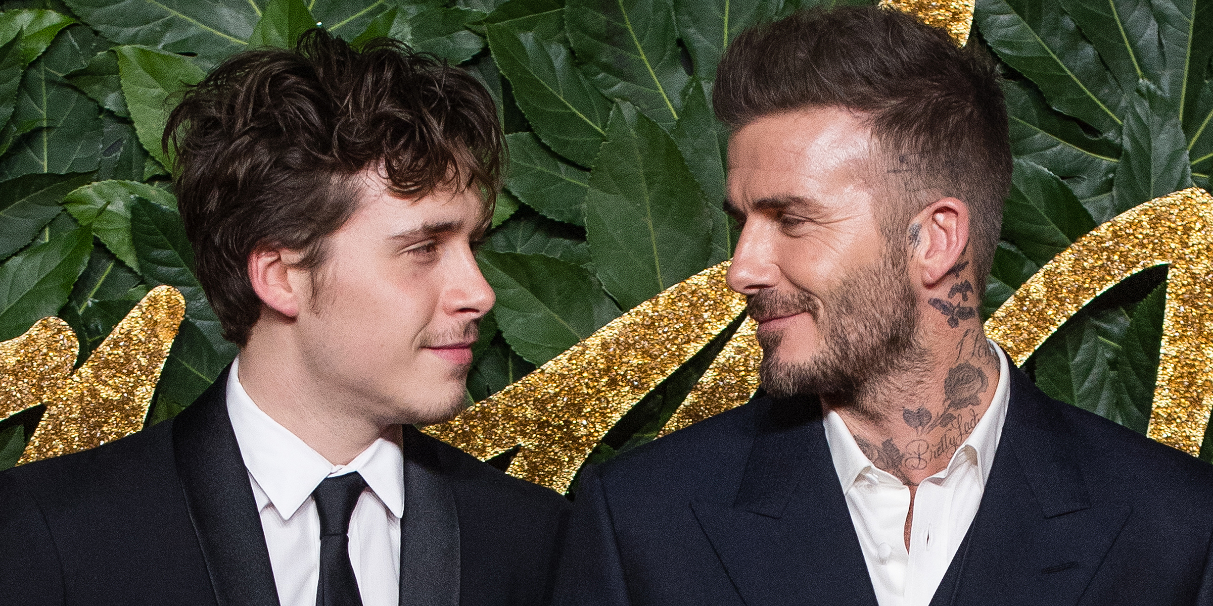 Brooklyn and David Beckham | Source: Getty Images