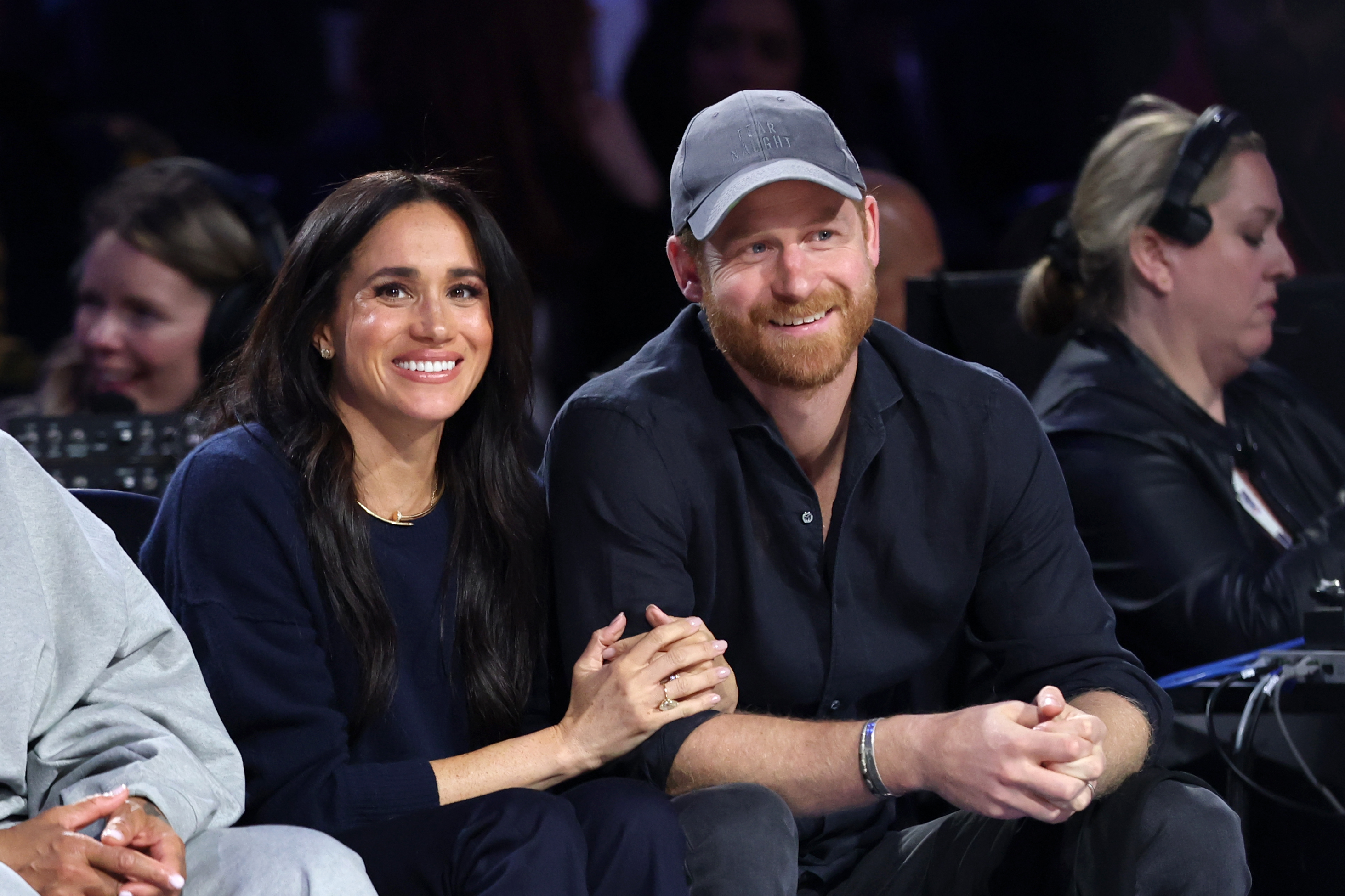 Meghan, Duchess of Sussex and Prince Harry, Duke of Sussex attend the 75th NBA All-Star Game at Intuit Dome on February 15, 2026 in Inglewood, California. | Source: Getty Images