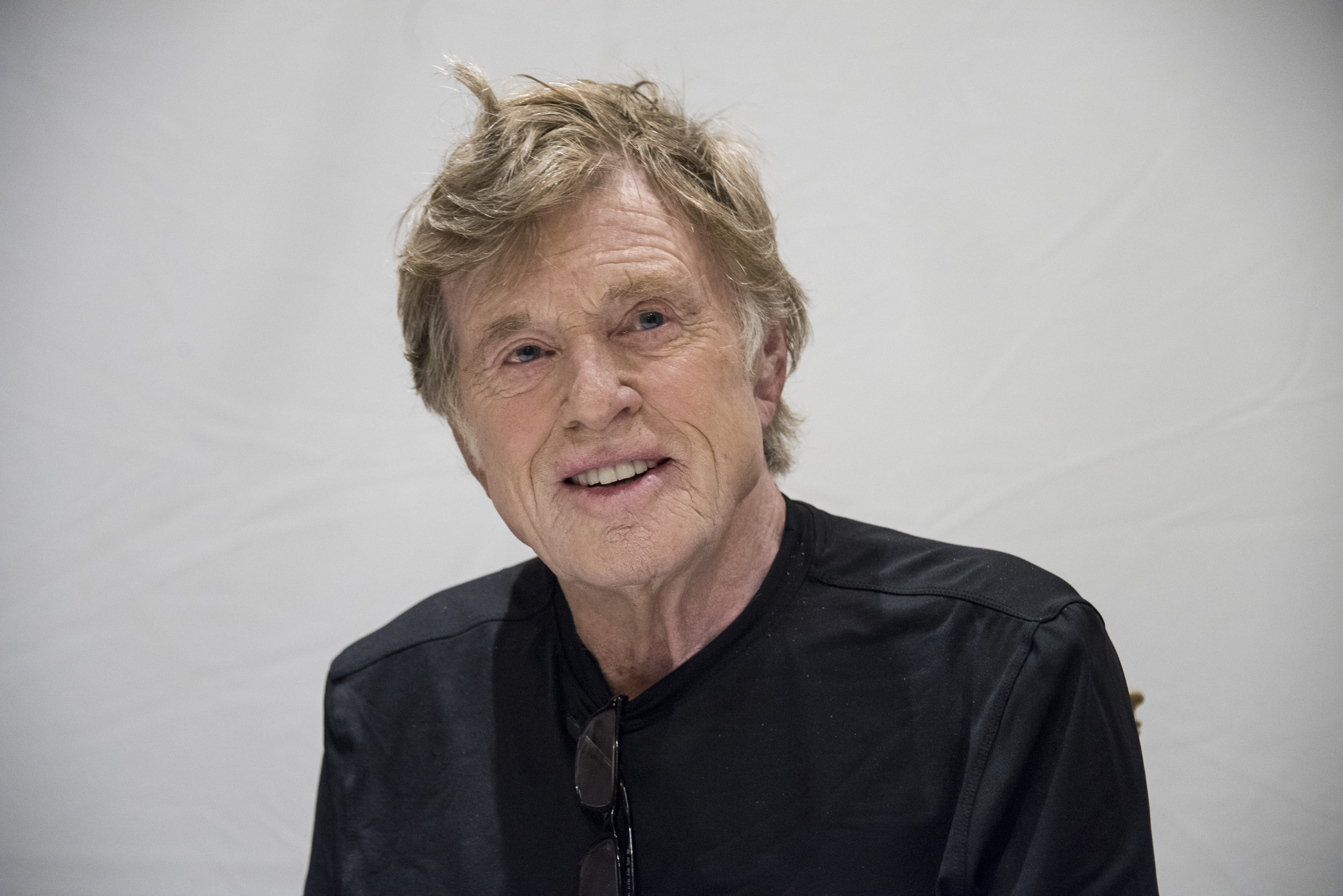 Robert Redford at "The Old Man & the Gun" Press Conference at the Fairmont Royal York Hotel on September 9, 2018 in Toronto, Canada. | Source: Getty Images