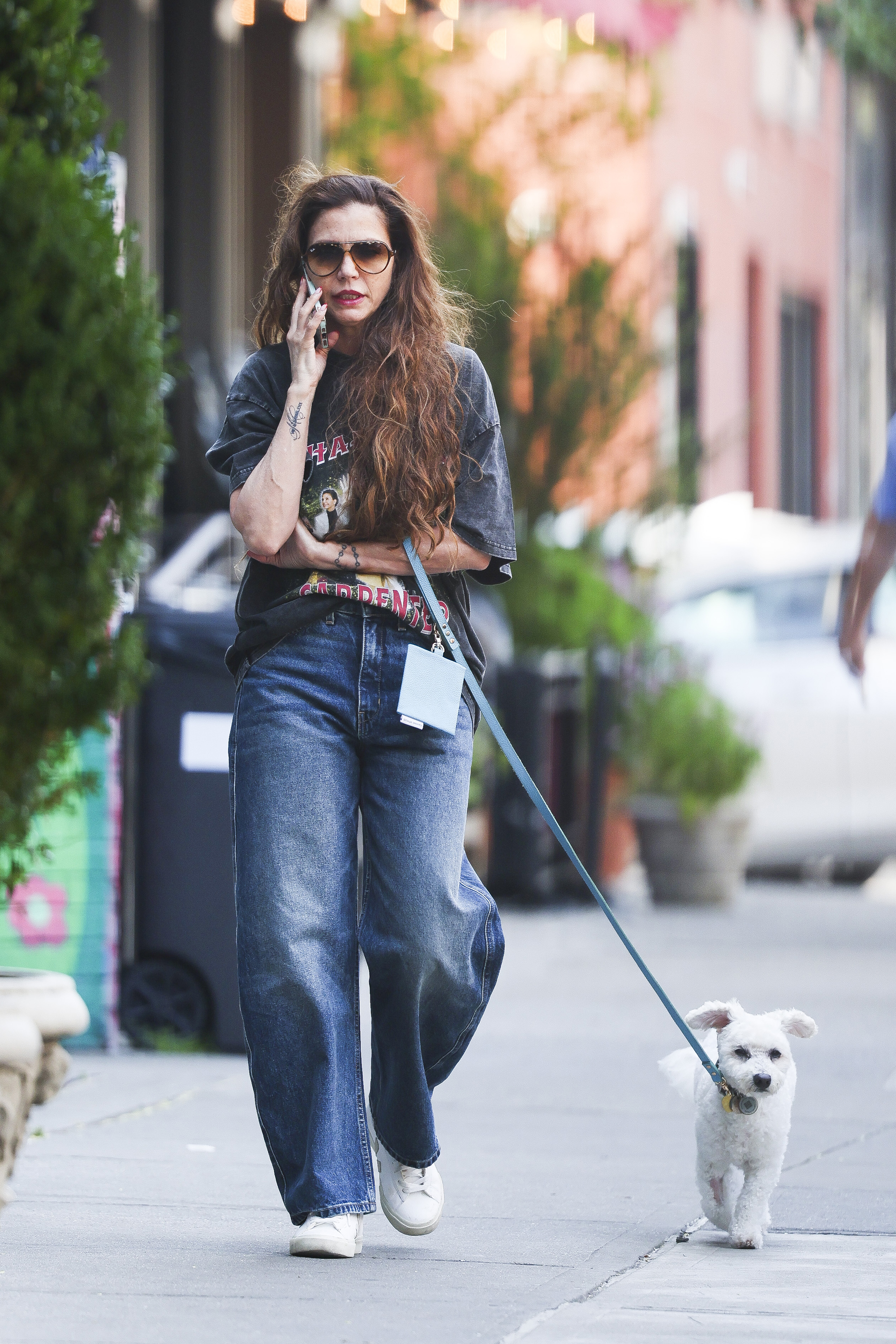 Charisma Carpenter is seen in East Village on July 24, 2025, in New York City. | Source: Getty Images