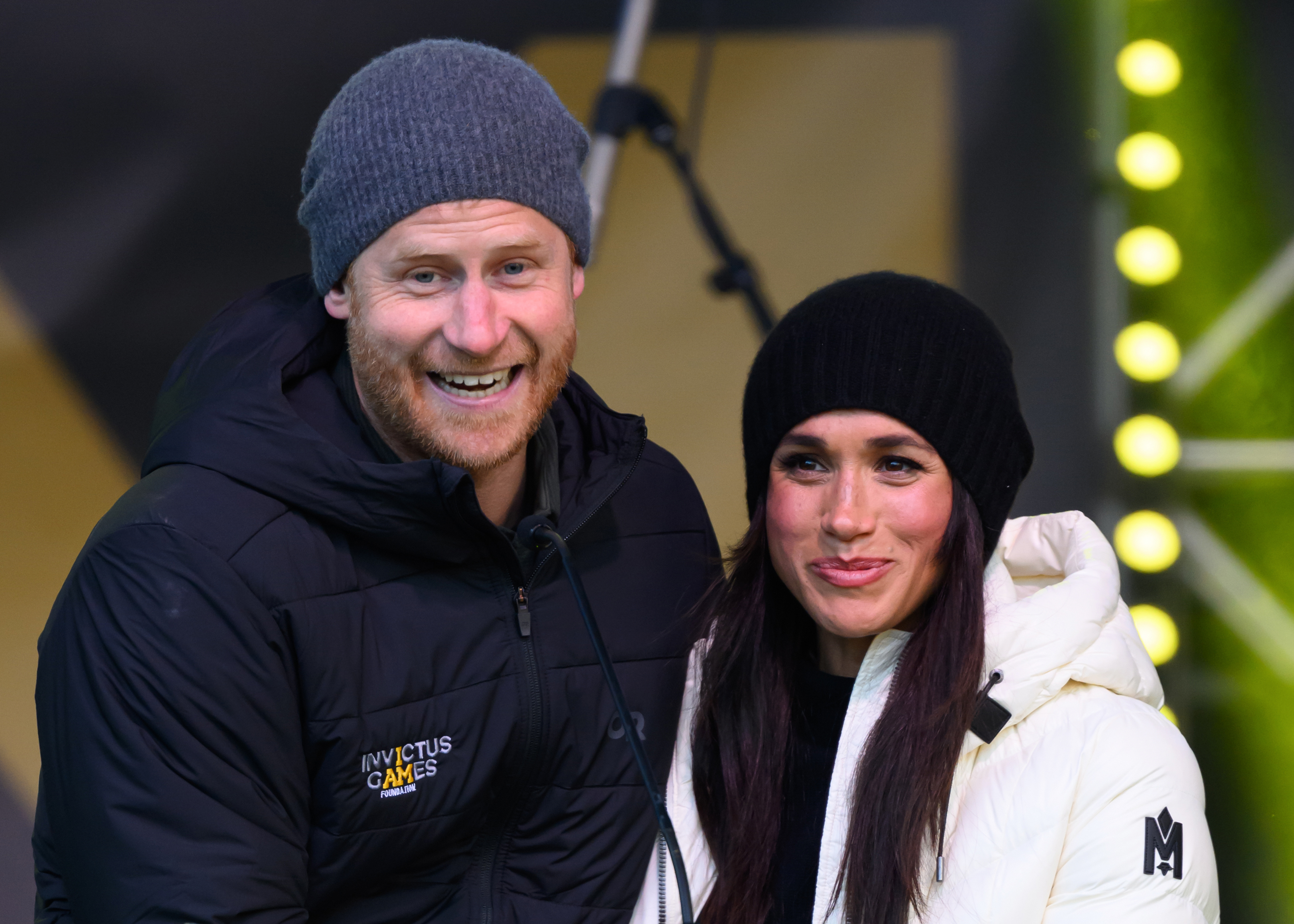 Prince Harry, Duke of Sussex and Meghan, Duchess of Sussex attend the Whistler Welcome Celebration during day two of the 2025 Invictus Games on February 10, 2025, in Whistler, British Columbia. | Source: Getty Images