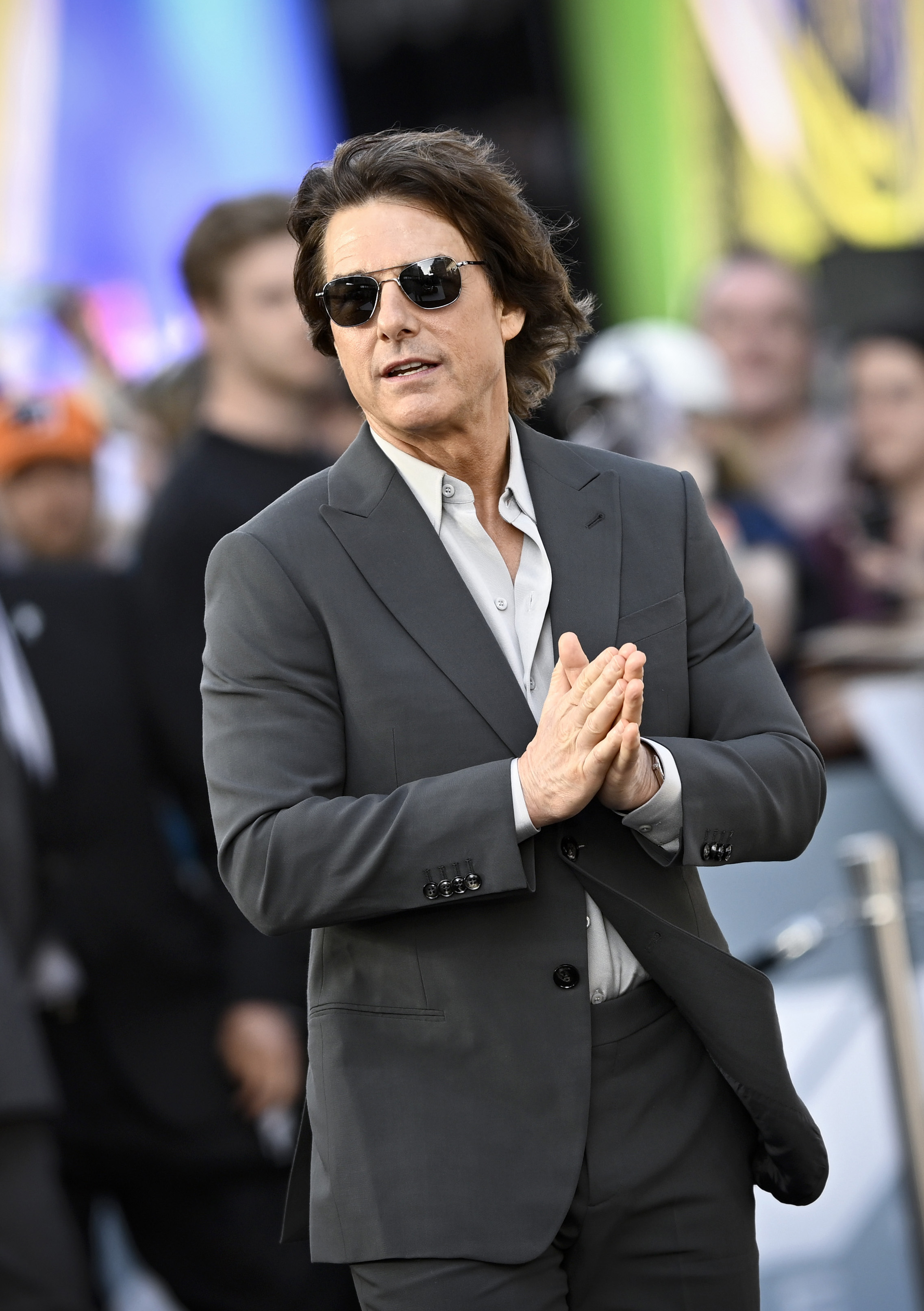 Tom Cruise attends the "F1: The Movie" European Premiere at Cineworld Leicester Square on June 23, 2025 in London, England. | Source: Getty Images