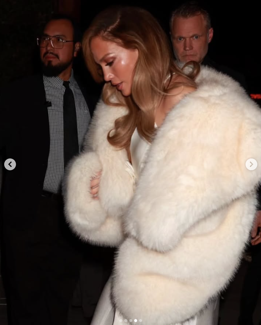 Jennifer Lopez at Chateau Marmont's Bar Marmont on January 04, 2025 in Hollywood, California | Source: Instagram/jlo