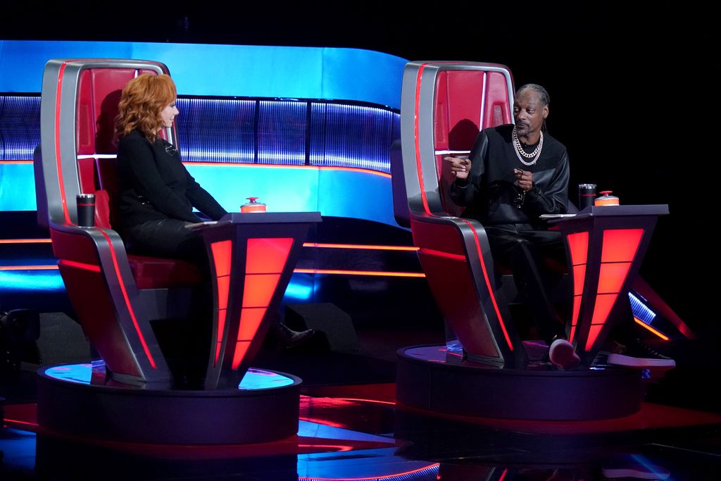 Snoop Dogg and Reba McEntire on "The Voice" Season 26 episode 2610, aired on November 23, 2024 | Source: Getty Images