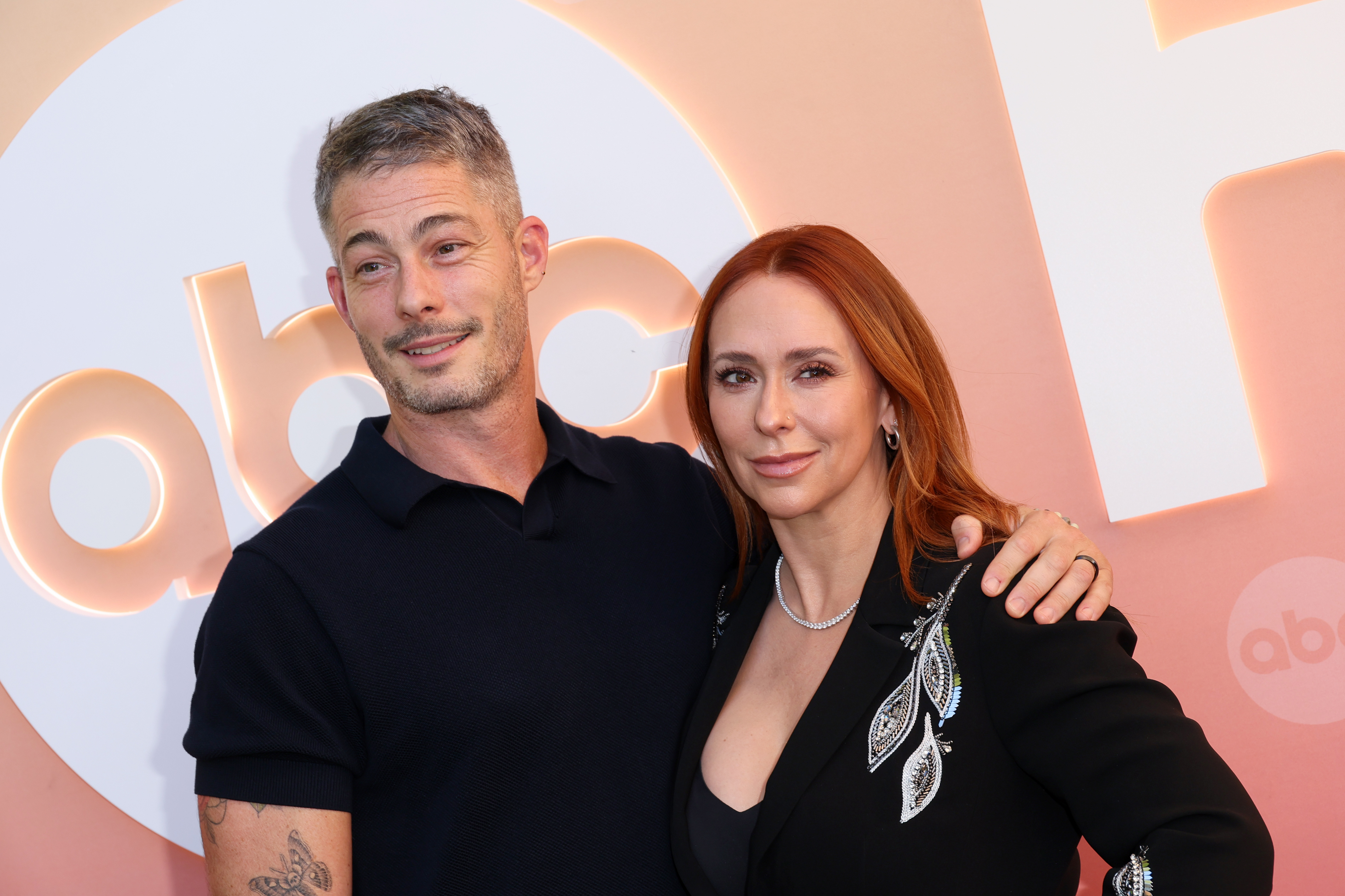 Brian Hallisay and Jennifer Love Hewitt attend ABC's "End of Summer Soirée" held at Cecconi's on September 5, 2025, in West Hollywood, California. | Source: Getty Images