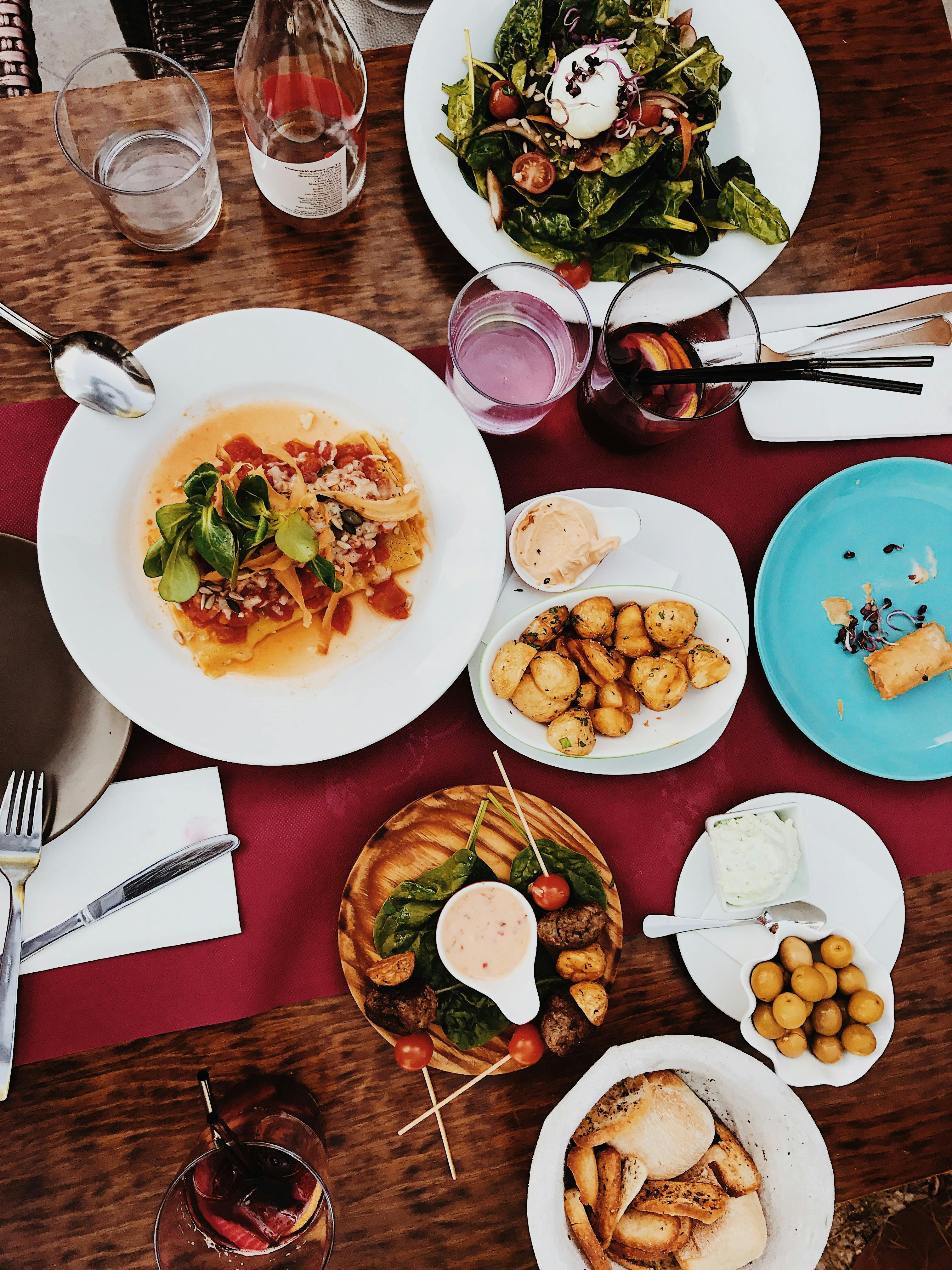 Food on a table | Source: Pexels