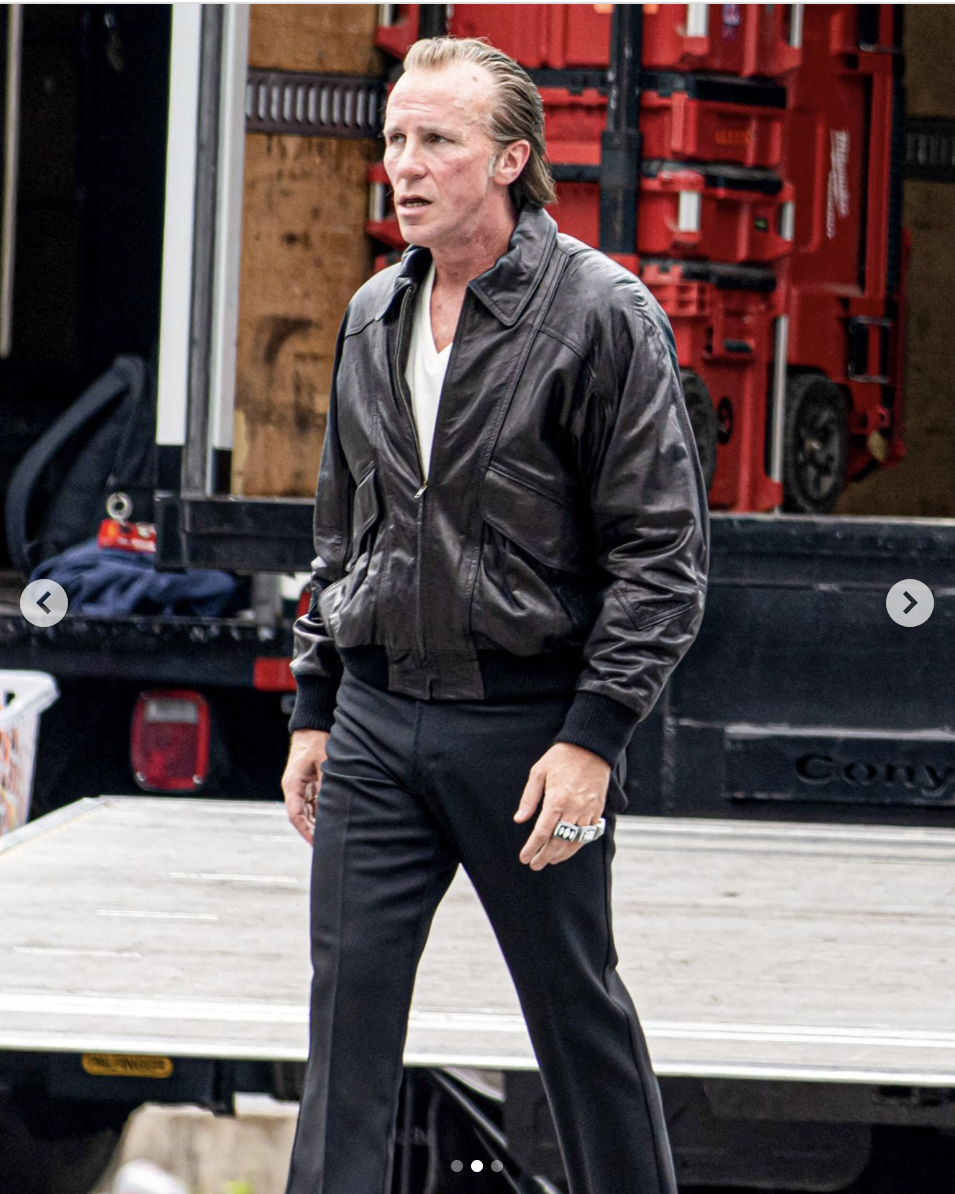 Christian Bale on the set of "Madden" in Atlanta, Georgia, posted on June 5, 2025 | Source: Instagram/People