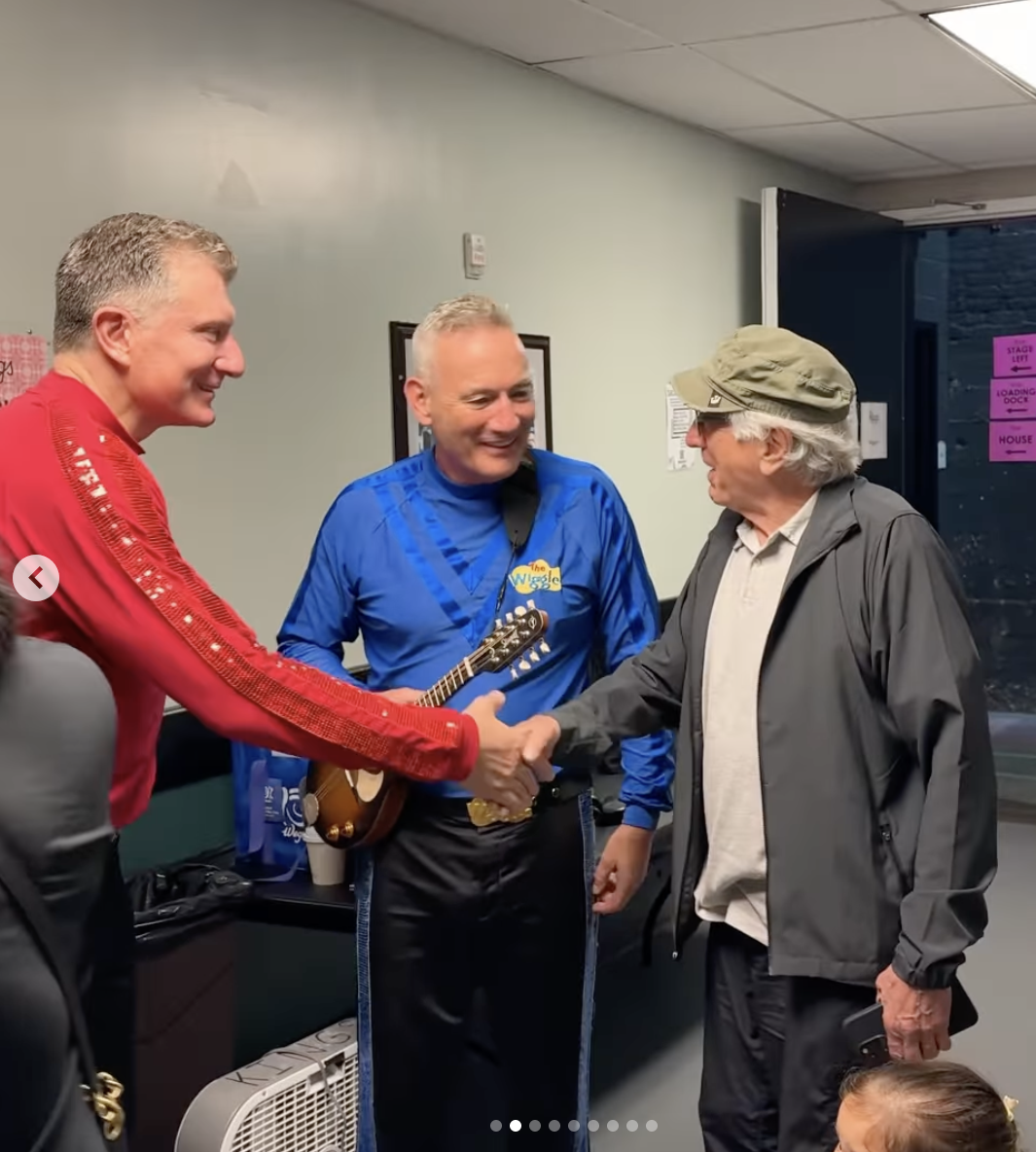 Robert De Niro seen interacting with members of "The Wiggles" in Brooklyn, New York, on June 28, 2025 | Source: Instagram/thewiggles