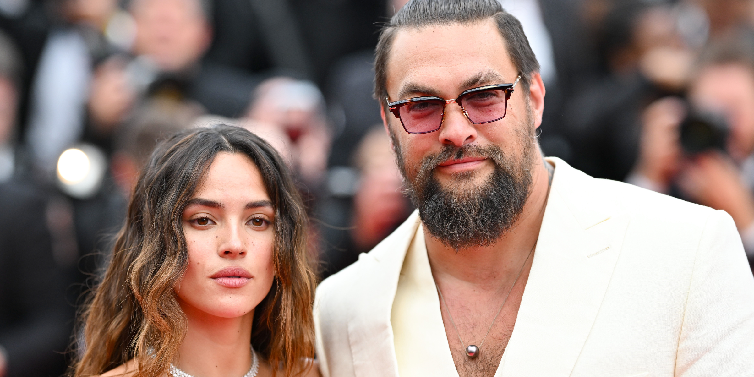 Adria Arjona and Jason Momoa | Source: Getty Images