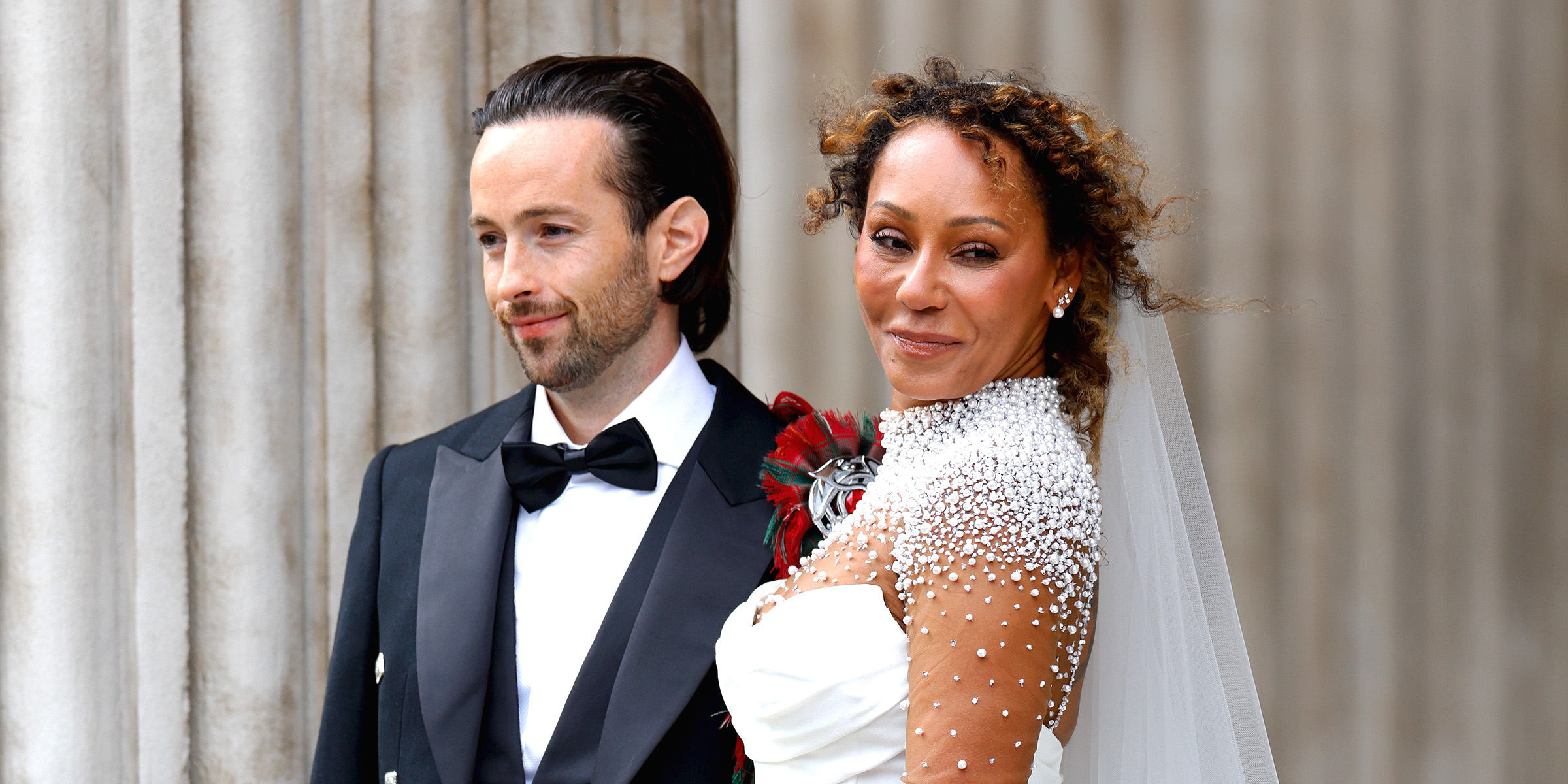 Rory McPhee and Melanie 'Mel B' Brown | Source: Getty Images