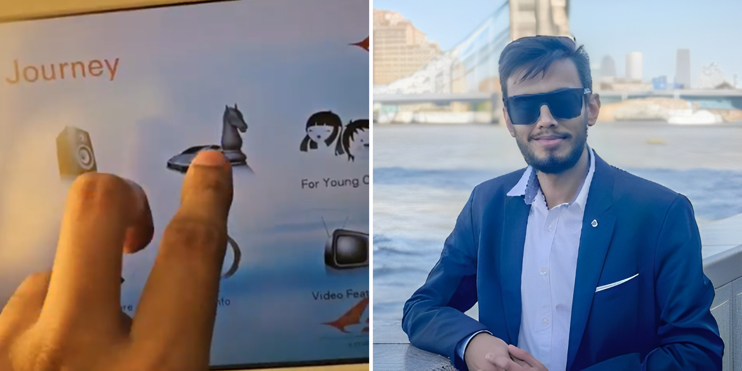 A screengrab of Akash Vasta's video | Akash Vasta | Source: X/akku92