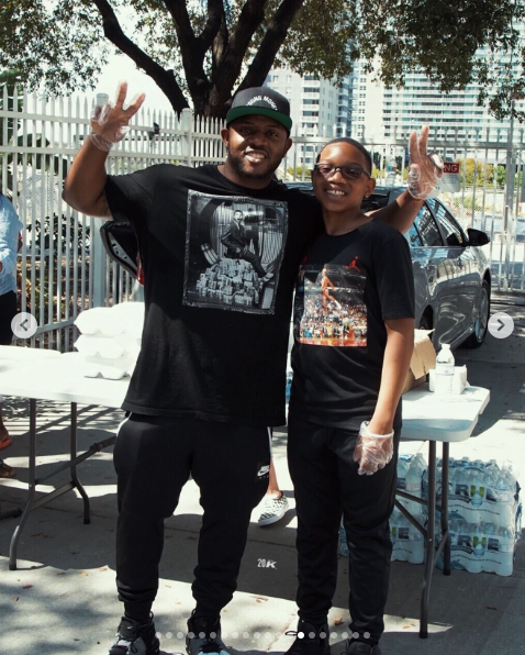Mack Maine and Isaiah William pictured smiling, dated July 2025 | Source: Instagram/mackmaine4president
