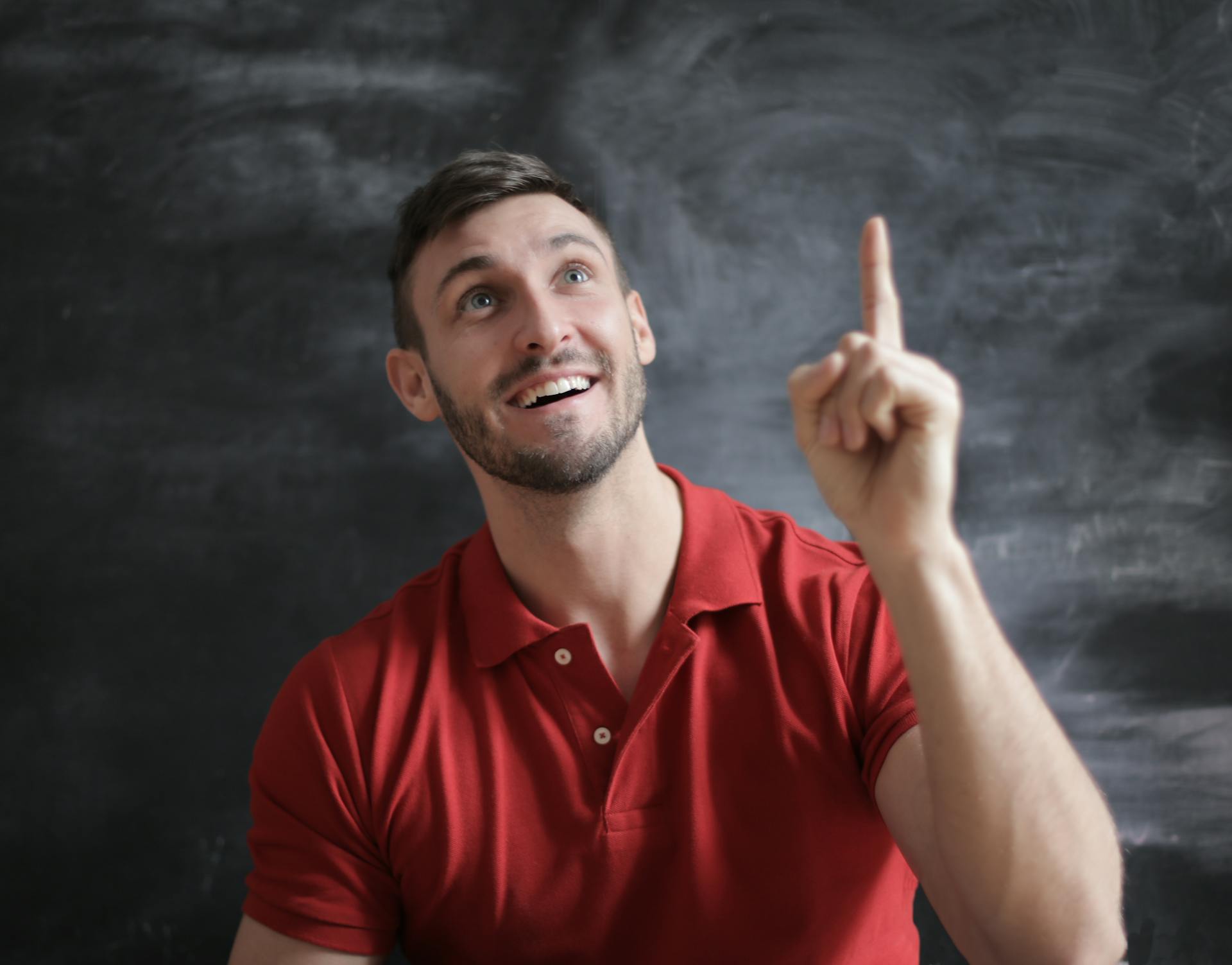 A man with an idea | Source: Pexels