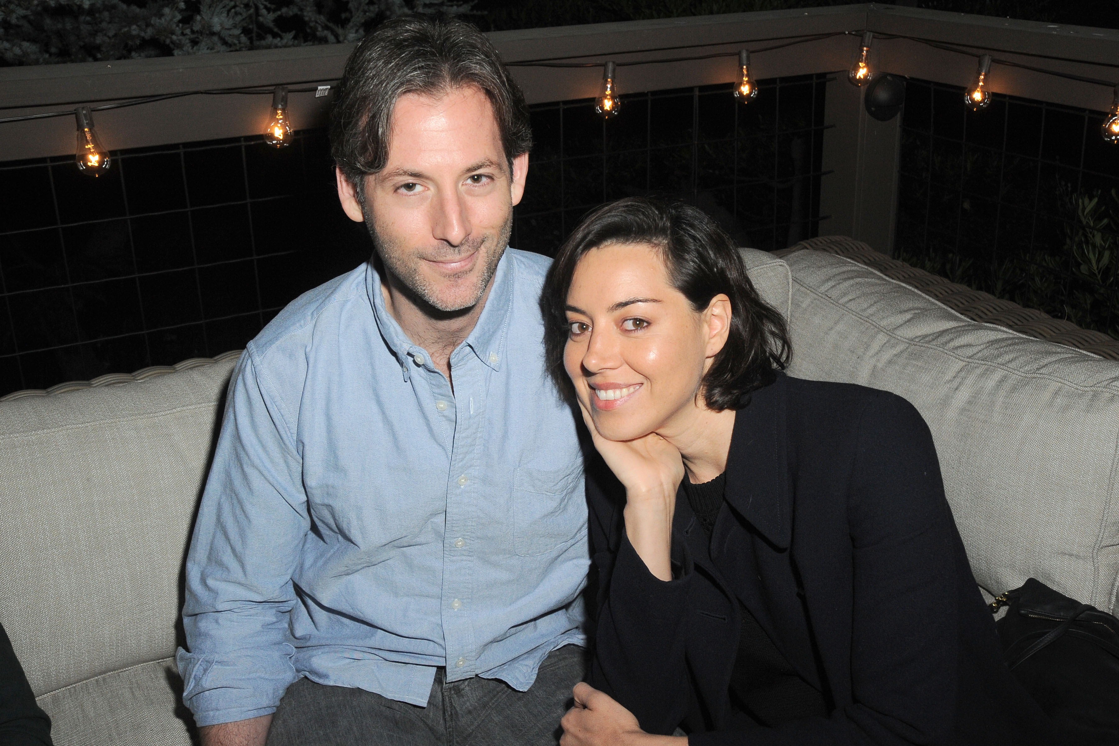 Jeff Baena and Aubrey Plaza attend Lisa Edelstein's Birthday Party at a private residence on May 21, 2016 in Silverlake, California. | Source: Getty Images