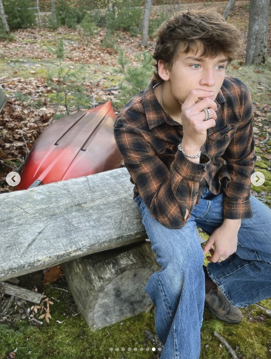 Darby Dempsey from a post his mother shared in November 2025 | Source: instagram/jilliandempsey