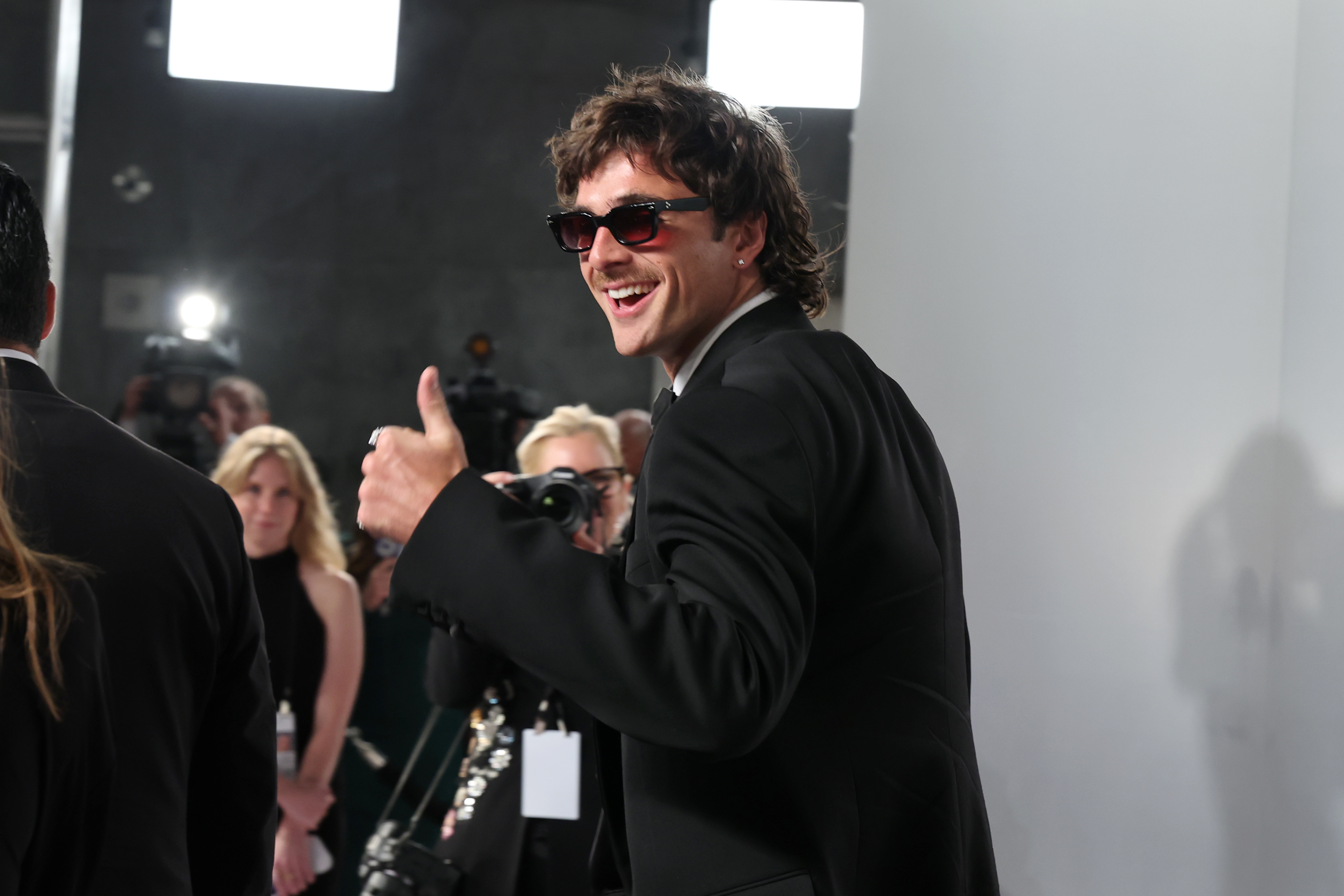 Jacob Elordi attends the 2026 Vanity Fair Oscar Party Hosted By Mark Guiducci at Los Angeles County Museum of Art on March 15, 2026 in Los Angeles, California. | Source: Getty Images