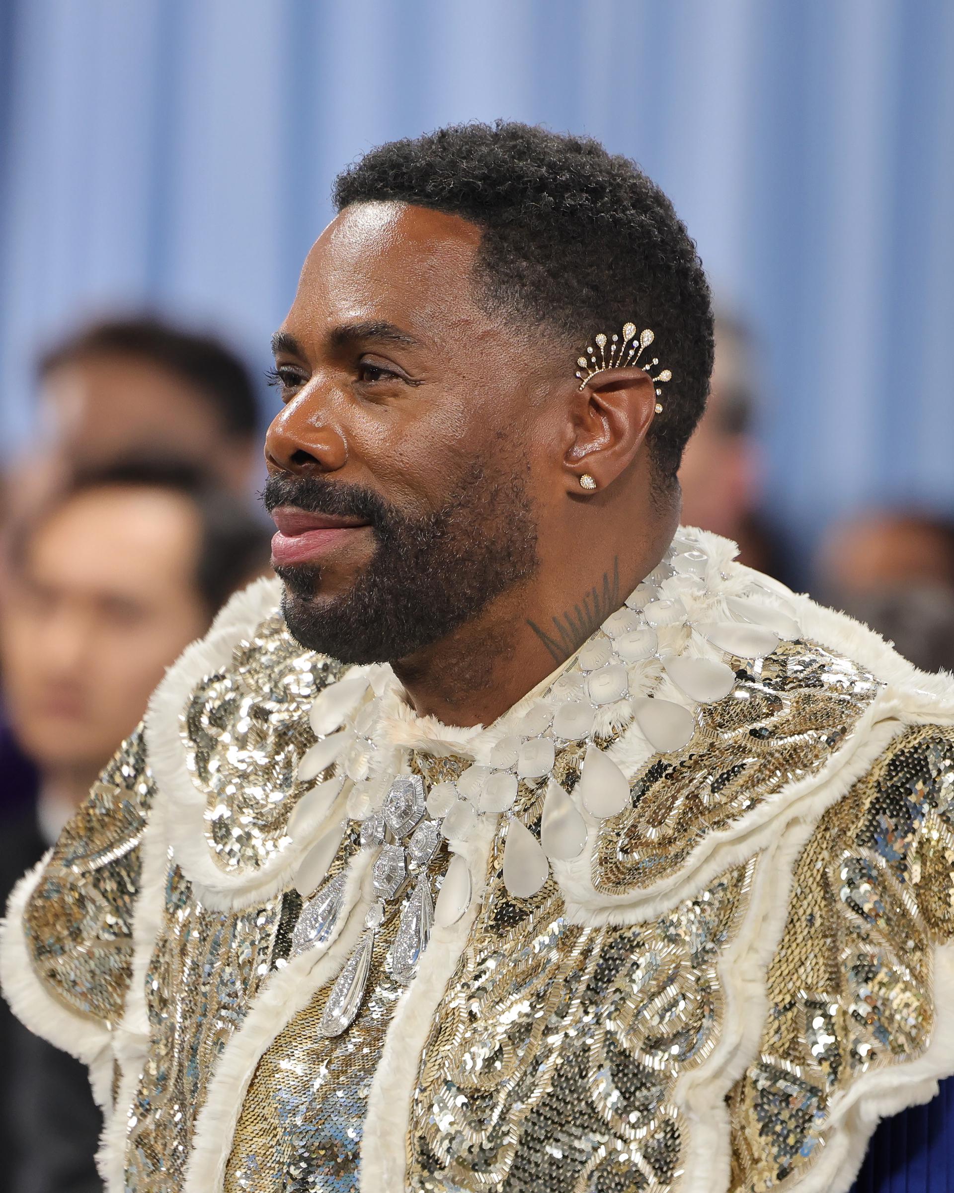 Colman Domingo, Met Gala Co-Chair, attends the 2025 Met Gala Celebrating "Superfine: Tailoring Black Style" at Metropolitan Museum of Art on May 5, 2025, in New York City. | Source: Getty Images