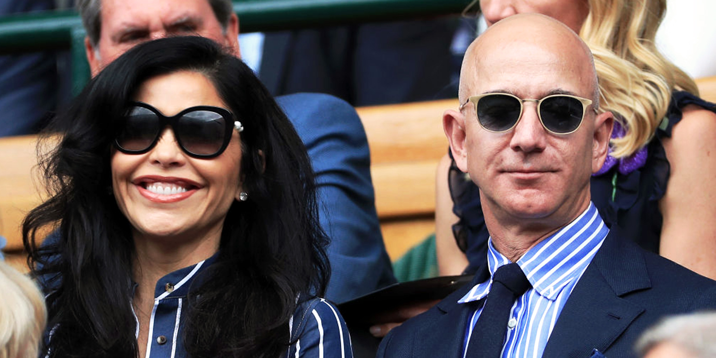 Lauren Sanchez and Jeff Bezos | Source: Getty Images