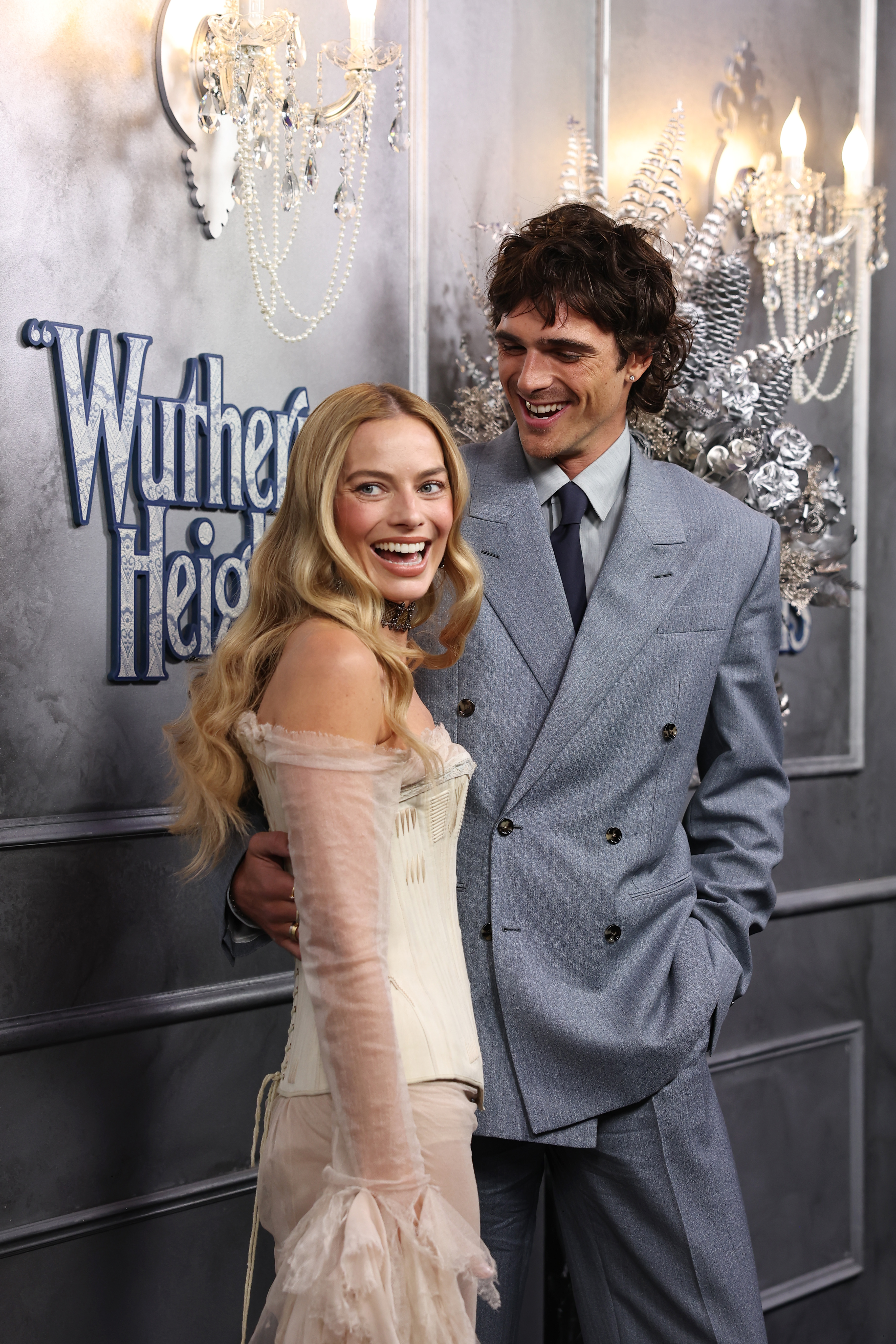 Margot Robbie and Jacob Elordi attend the "Wuthering Heights" Australian Premiere at State Theatre on February 12, 2026 in Sydney, Australia. | Source: Getty Images