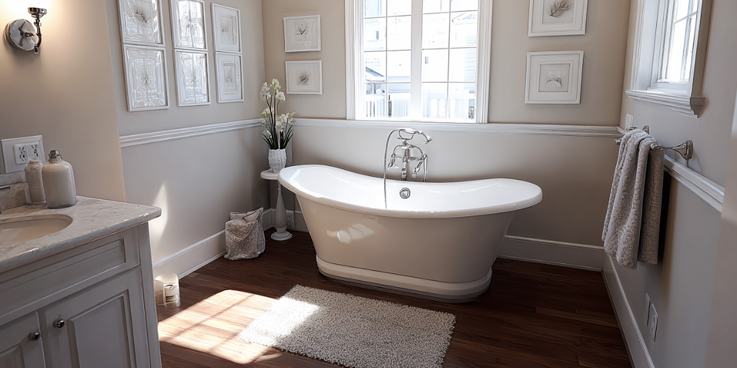 The interior of a bathroom | Source: Barabola